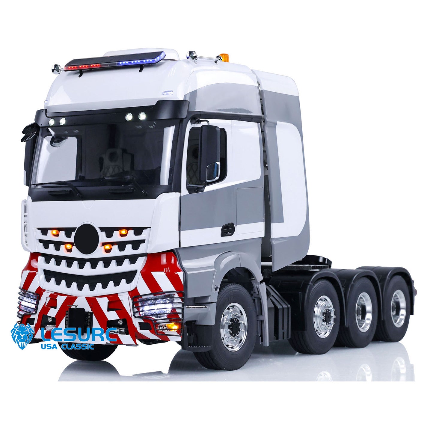 LESU Metal Chassis 8x8 RC Tractor Truck 1/14 Radio Controlled Cars Smoke Unit Sound 1851 3363 PNP RTR Version DIY Parts