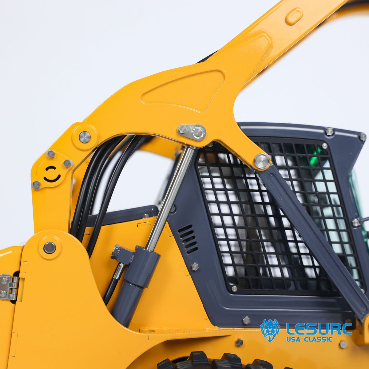 US Stock LESU Aoue LT5 1/14 RC Hydraulic Skid-Steer Loader with I6S Radio Controller Sound Light System