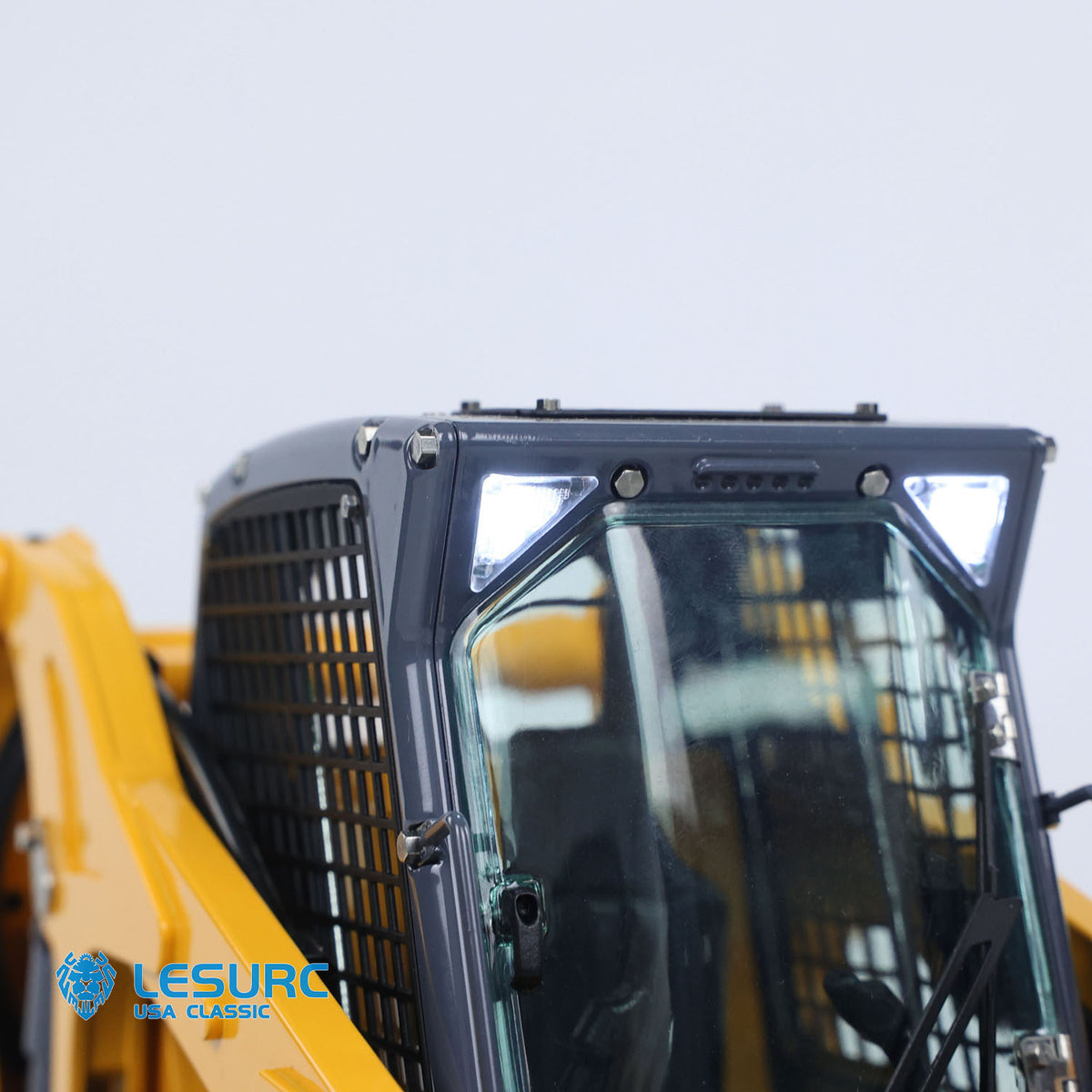 US Stock LESU Aoue LT5 1/14 RC Hydraulic Skid-Steer Loader with I6S Radio Controller Sound Light System
