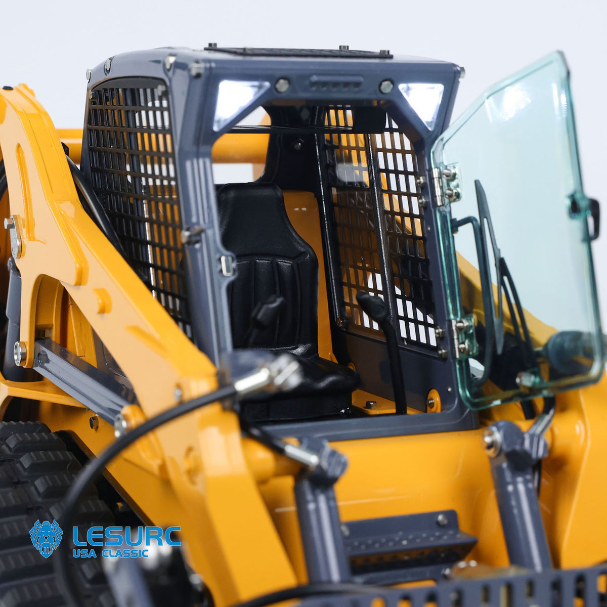 US Stock LESU Aoue LT5 1/14 RC Hydraulic Skid-Steer Loader with I6S Radio Controller Sound Light System