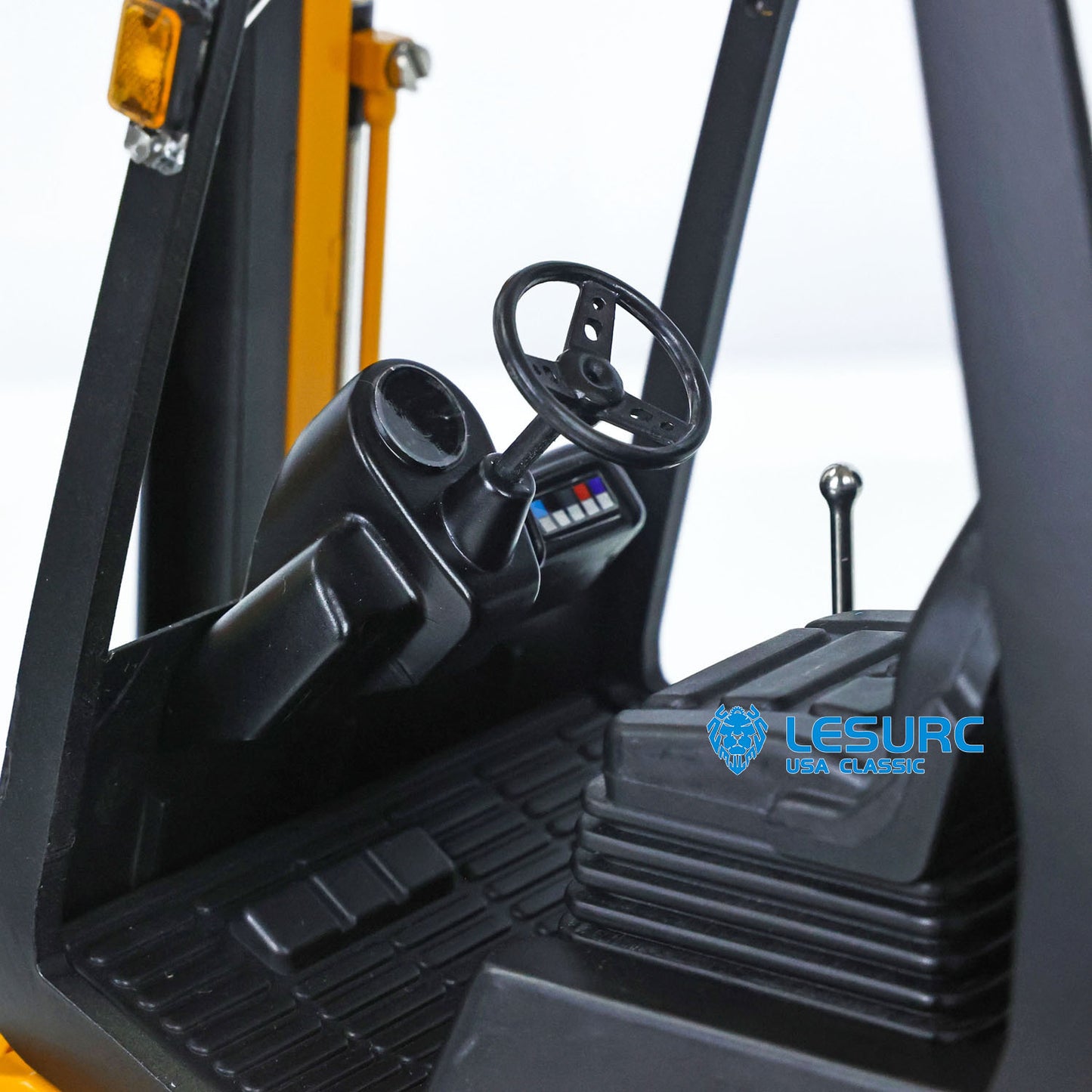 LESU RC 1/14 Scale Forklift Transfer Car Truck Painting Unassembled Model W/ Light Sound System Motor ESC W/O Battery Controller