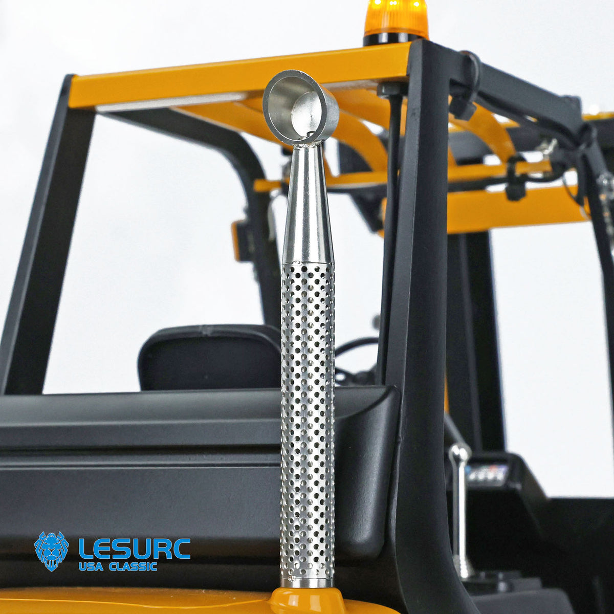 US Stock LESU 1/14 Hydraulic RC Forklift A0002 Transfer Vehicle with Differential Front Axle Light Sound System