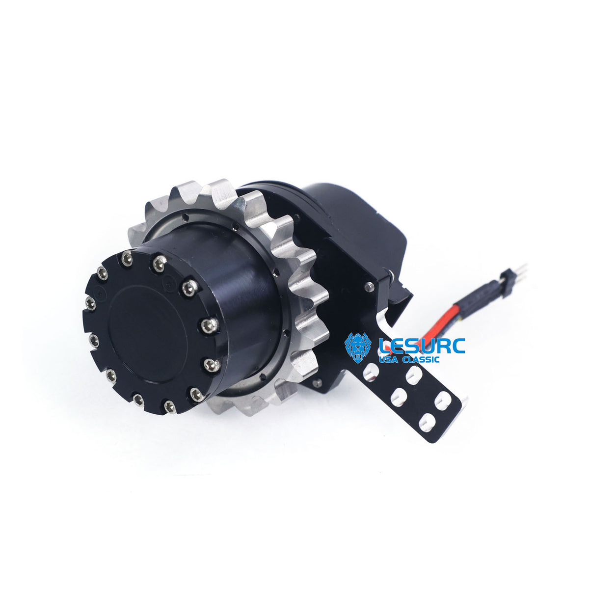 LESU MC15 4 Arms Metal 1/14 Hydraulic Remote Control Excavator KIT Model RC Digger Dual Pumps 9 Ways Valve Light Sound Motor