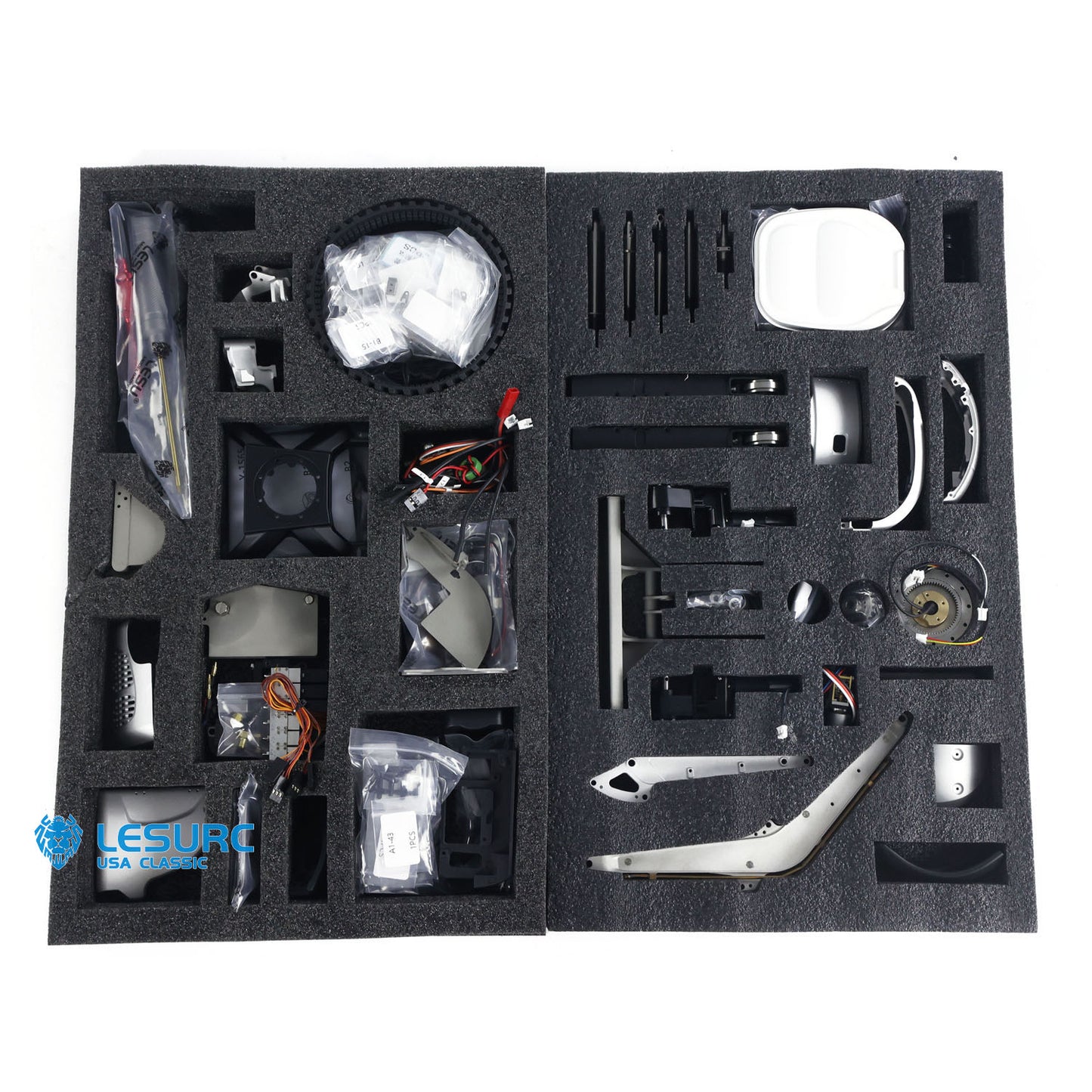 Newly Released Unassembled KIT LESU 1/14 RC Hydraulic Excavator PC30 Metal Mini Digger Radio Control Unpainted Model