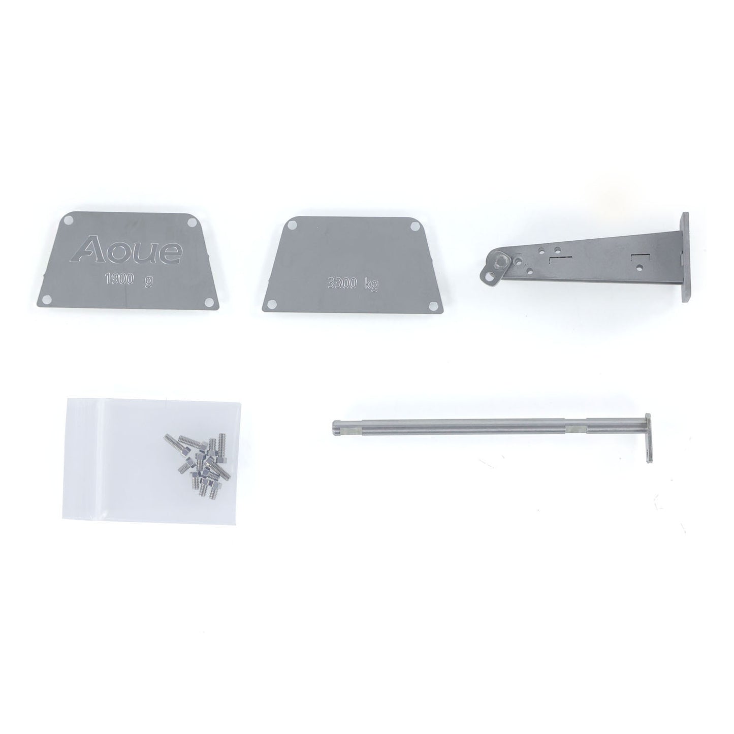 Brass Front Weight Increasing Module Counterweight for LESU 1/14 Hydraulic RC Tractor AOUE 1050 Farm Truck DIY Agricultural Car