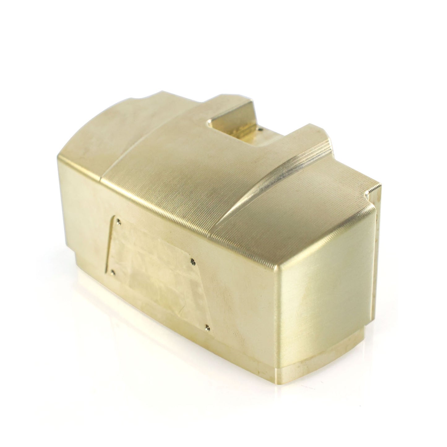 Brass Front Weight Increasing Module Counterweight for LESU 1/14 Hydraulic RC Tractor AOUE 1050 Farm Truck DIY Agricultural Car