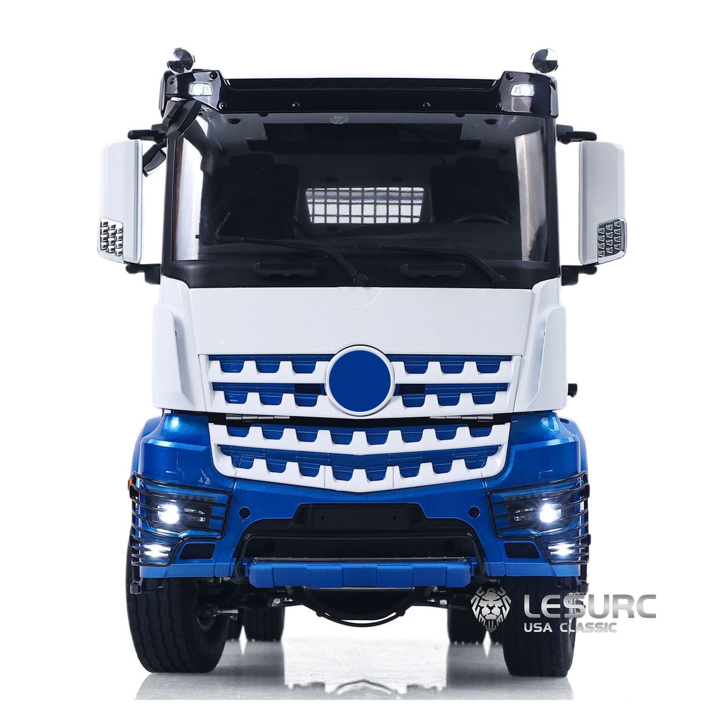 LESU 1/14 4X4 Skip Loader 3Speed 3363 MetalChassisRC Hydraulic Swing Arm Garbage Dump Truck Light Sound Hub Reduction Axle