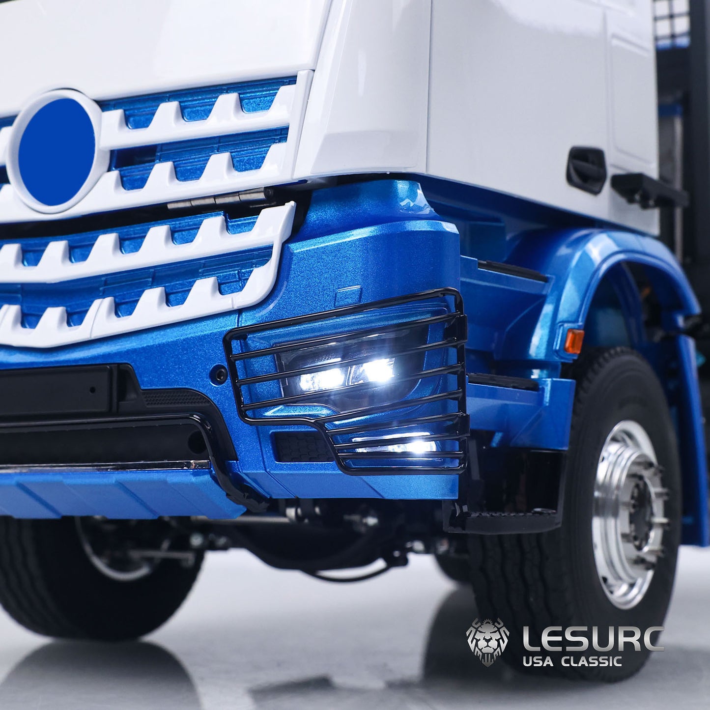 LESU 1/14 4X4 Skip Loader 3Speed 3363 MetalChassisRC Hydraulic Swing Arm Garbage Dump Truck Light Sound Hub Reduction Axle