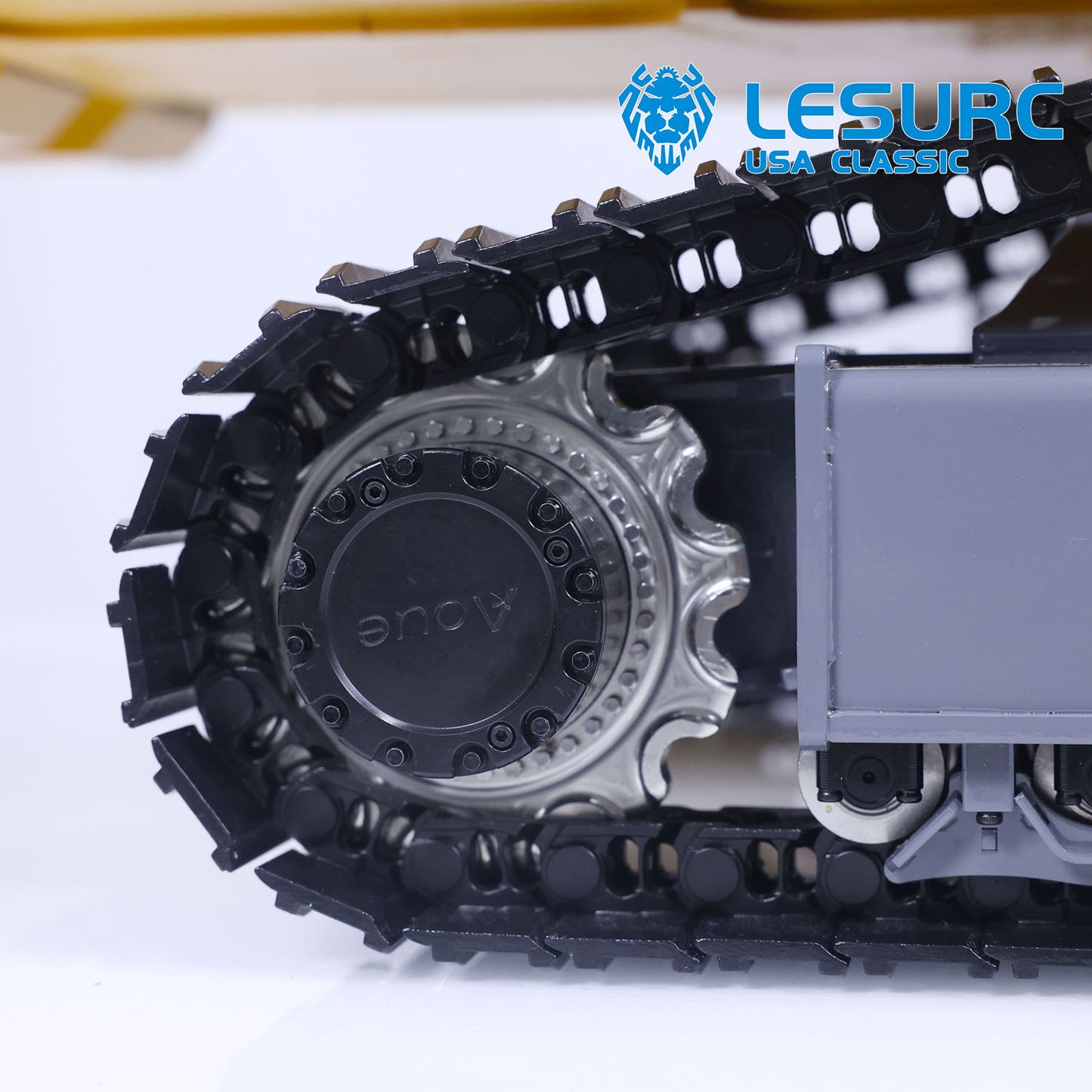 1:14 LESU RC Hydraulic Excavator AOUE 9150 PL18EV Remote Control Digger Metal Model W/Light