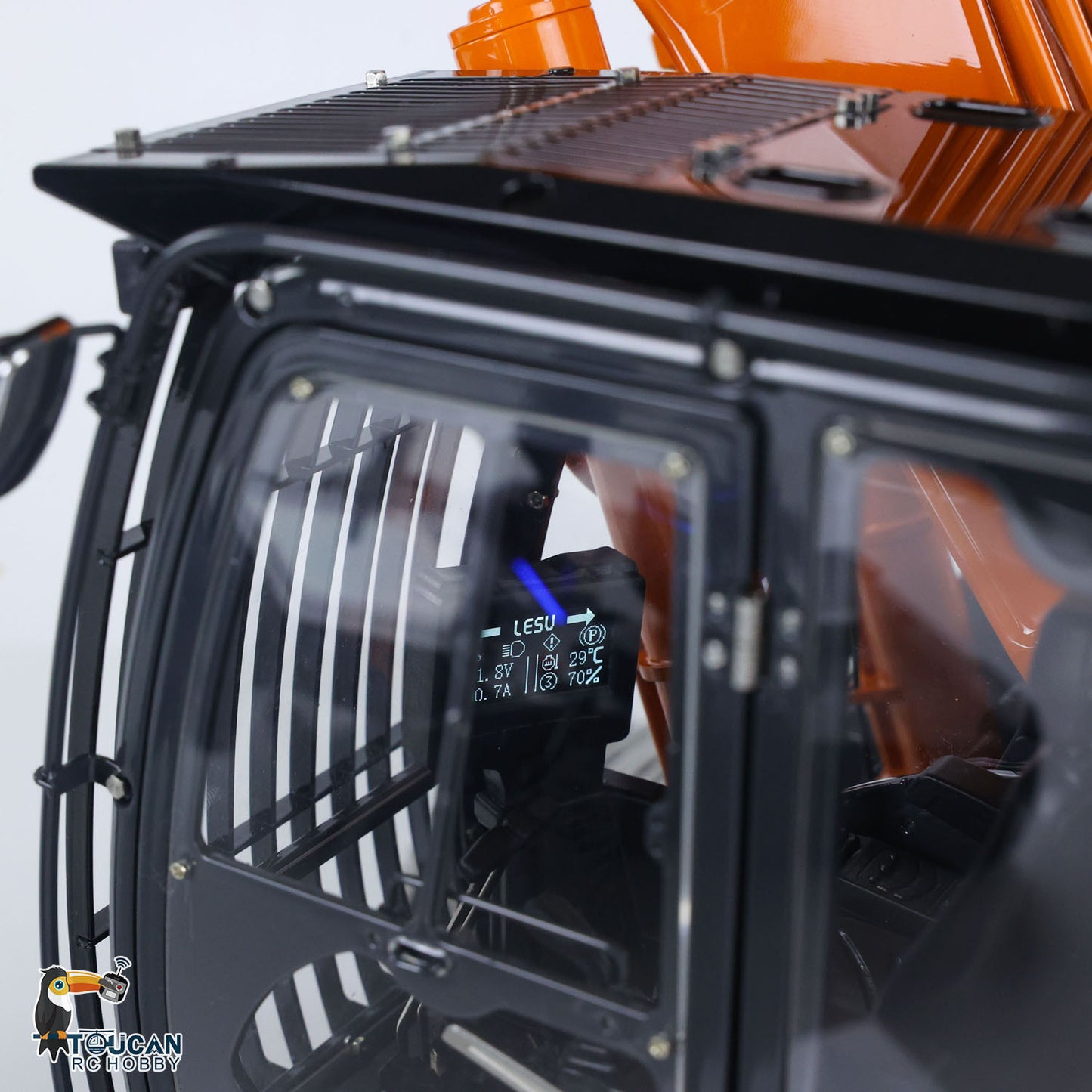 New Released! LESU 1/14 Aoue ZX490 Metal Hydraulic RC Excavator 2Arms 490 Remote Control Digger 6CH Valve