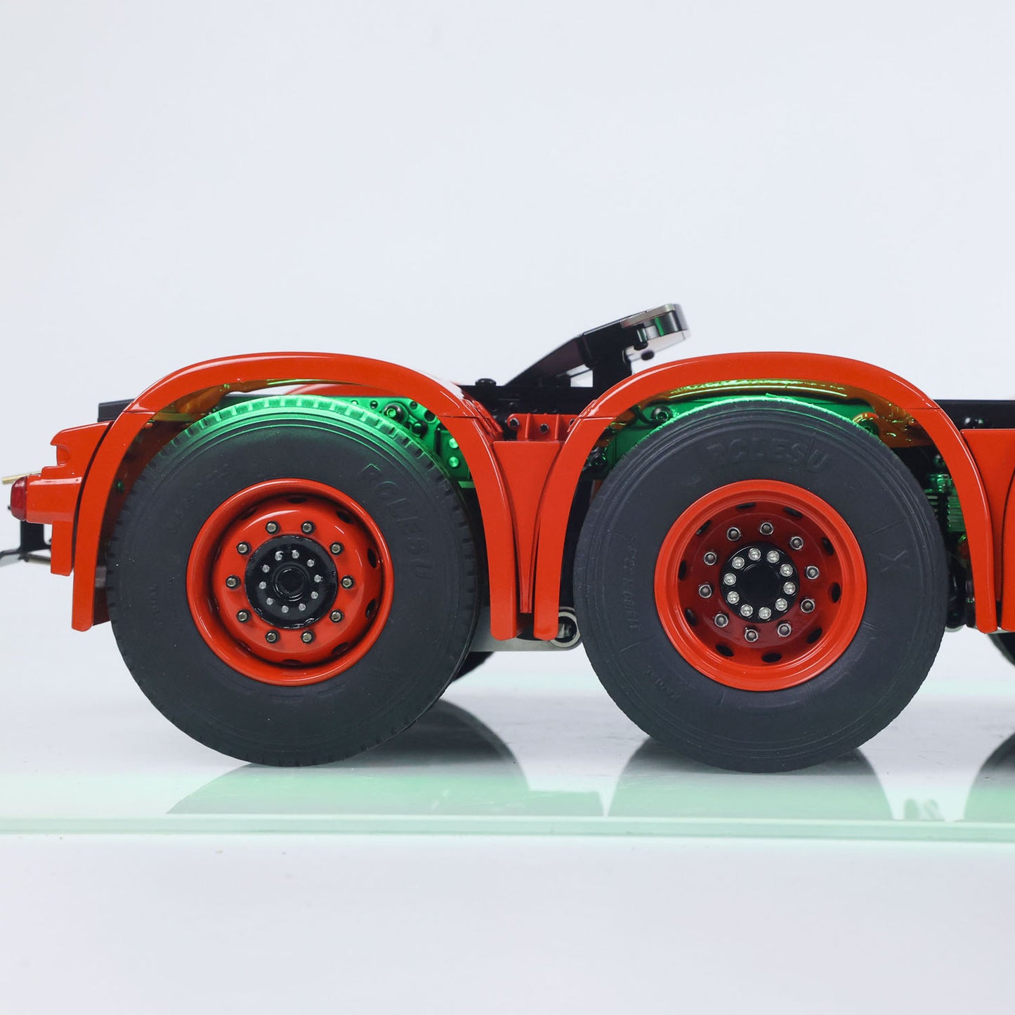 TOUCAN 10X8 Metal Chassis 3363 1/14 RC Tractor Truck RTR Lorry Car Smoke Sound 2Speed Gearbox ST8 Battery Rotating Light