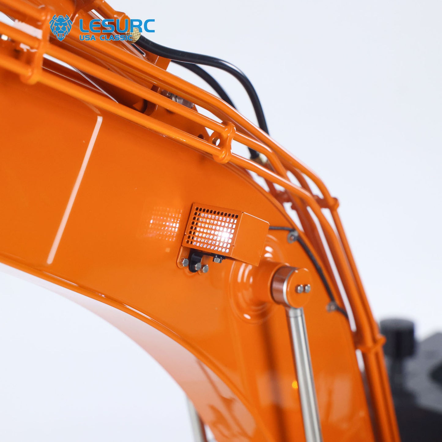 LESU Aoue-ZX490 1/14 Metal RC Hydraulic Excavator B0026 with FlySky PL18EV Lite Radio Controller 6CH Valve Brushless Motor Light Sound System