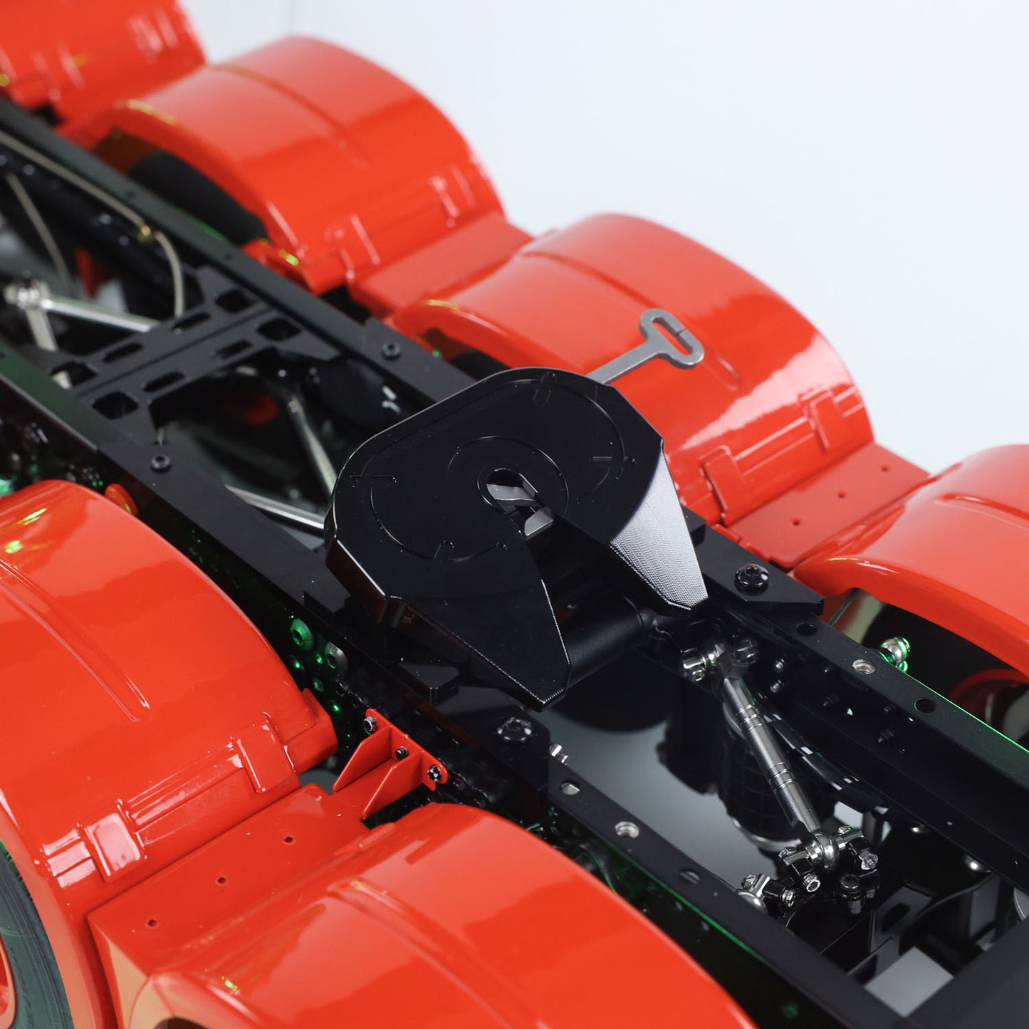 TOUCAN 10X8 Metal Chassis 3363 1/14 RC Tractor Truck RTR Lorry Car Smoke Sound 2Speed Gearbox ST8 Battery Rotating Light