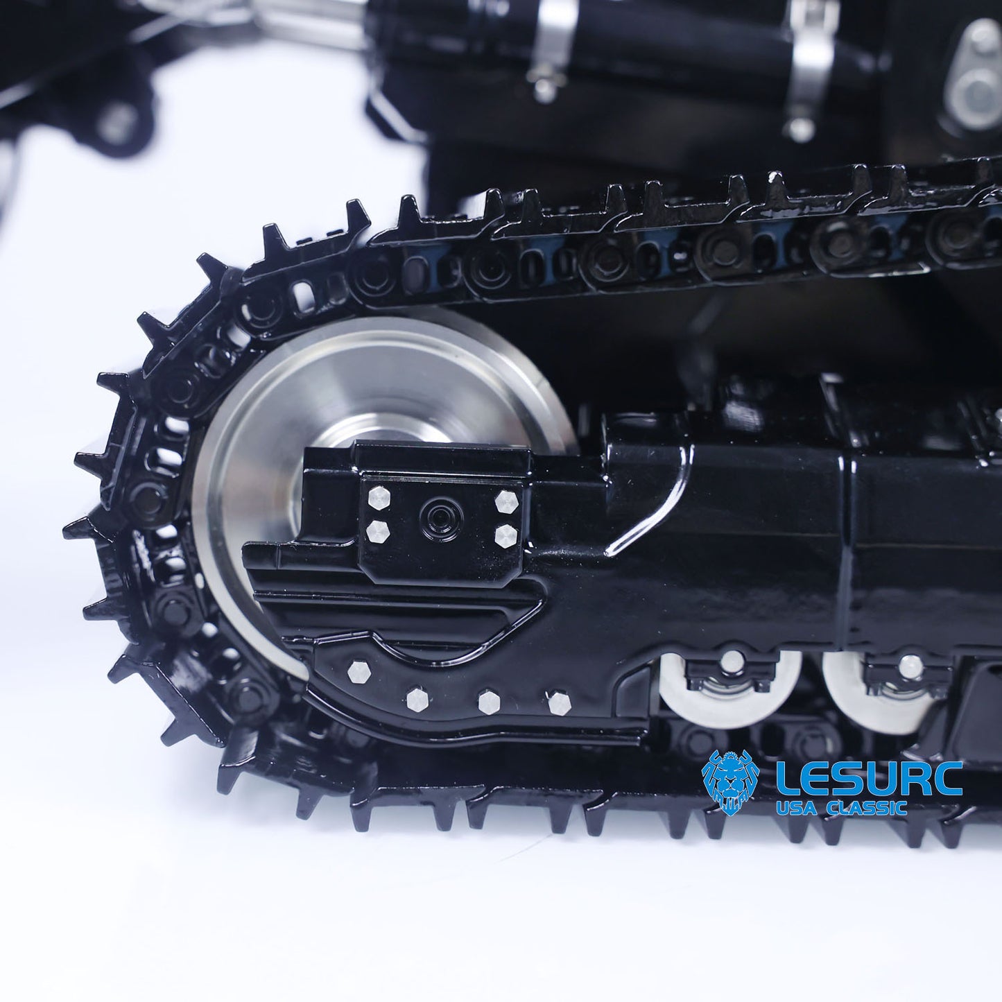 LESU 636 1/14 Hydraulic RC Loaders Metal Remote Control Construction Vehicles CNC Model Light Sound