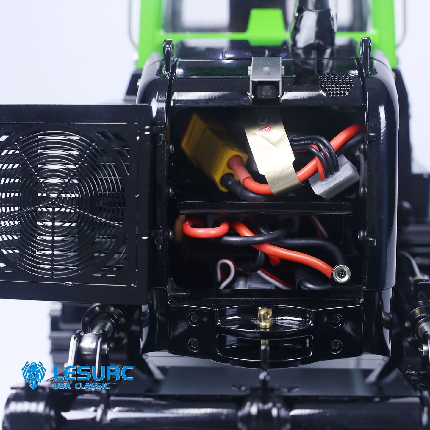 LESU LR636 1/14 Metal Hydraulic RC Tracked Loader Brushless Motor PL18EV Lite Remote Controller 4 Ways Directional Valve Sound Light System
