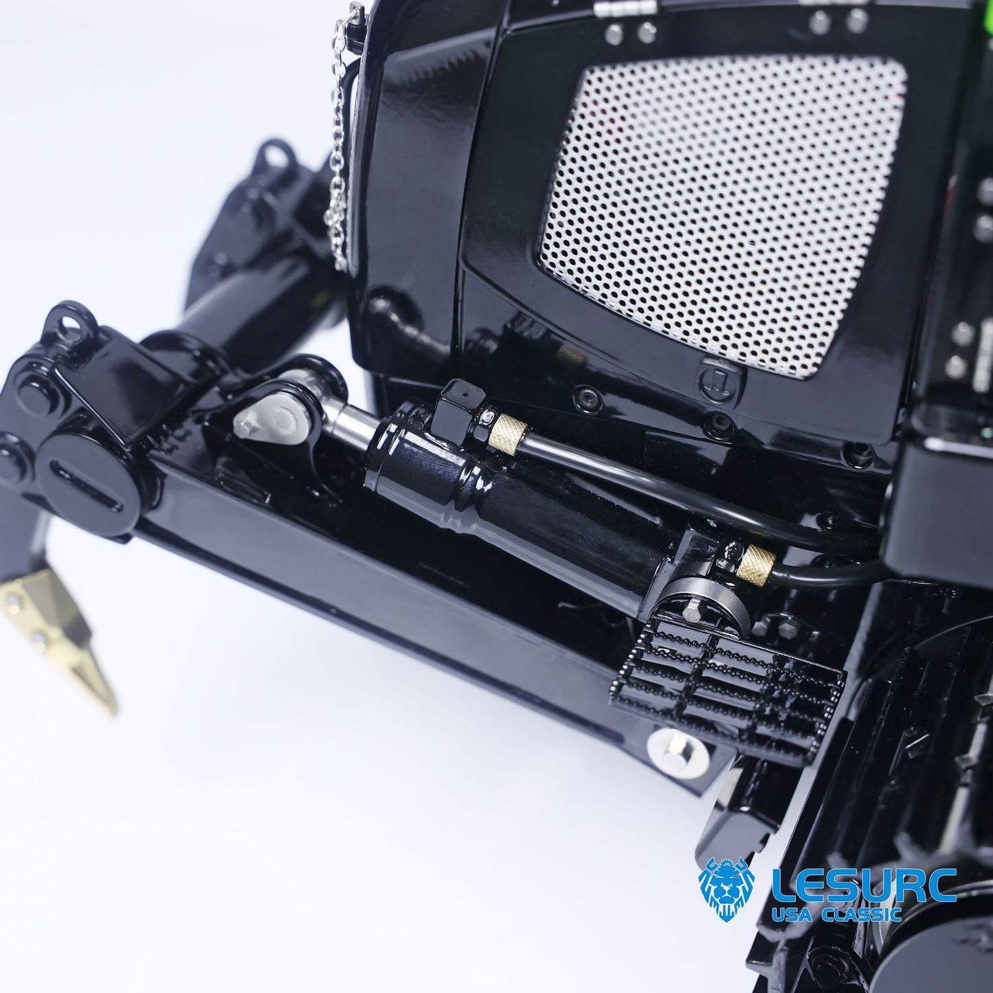 LESU LR636 1/14 Metal Hydraulic RC Tracked Loader Brushless Motor PL18EV Lite Remote Controller 4 Ways Directional Valve Sound Light System