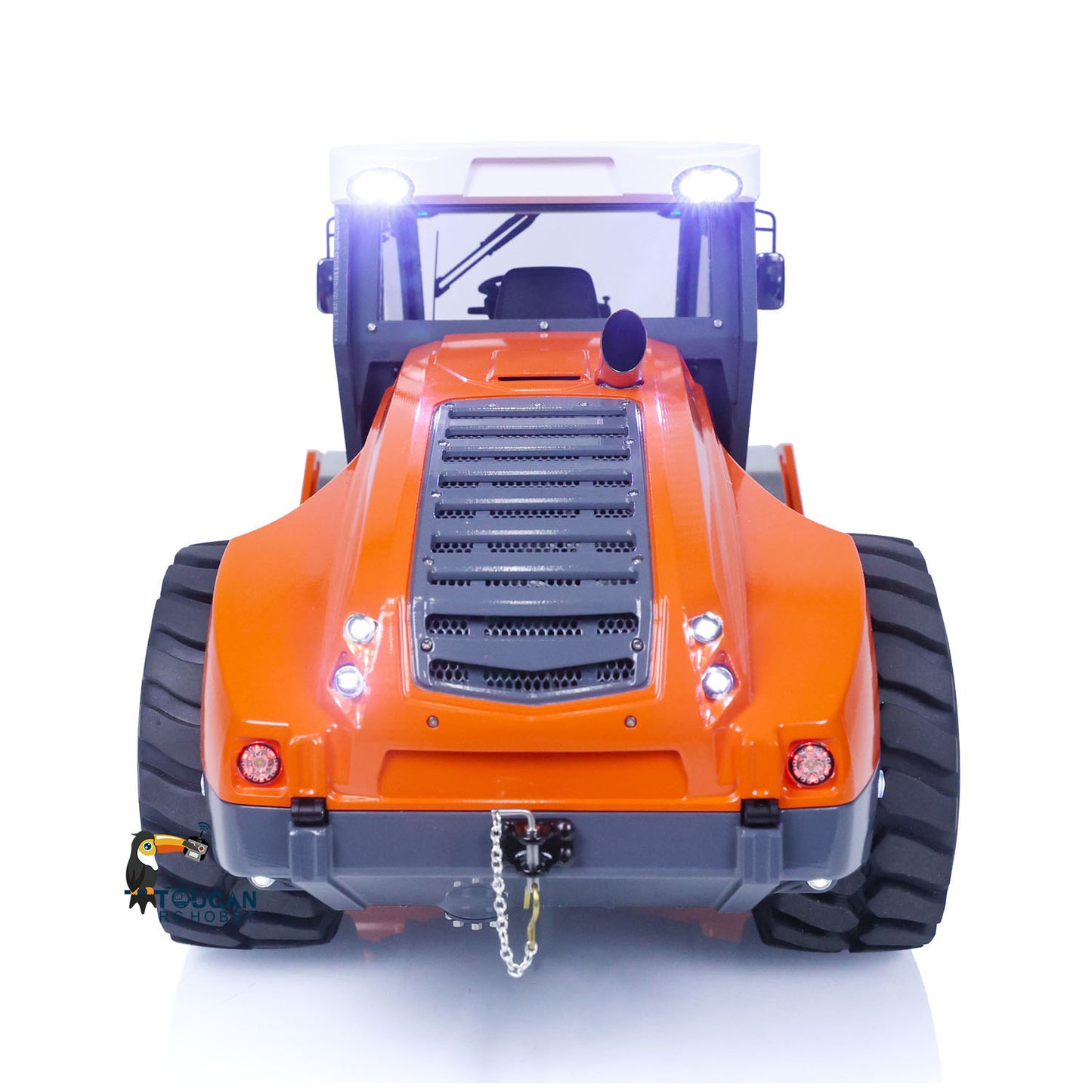 LESU 1/14 Metal Hydraulic Remote Control Road Roller Aoue-H13i Construction Car Model With I6S Radio System E350 Charger