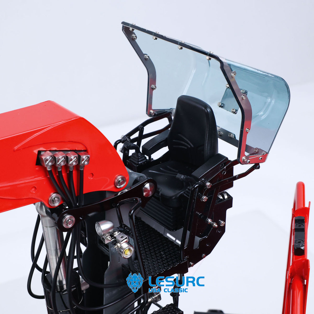 LESU Z0073 1/14 RC Logging Truck Timber Transport Vehicle with Hydraulic Crane 6x6 Metal Chassis 8CH Valves 3Speed Gearbox Light Sound