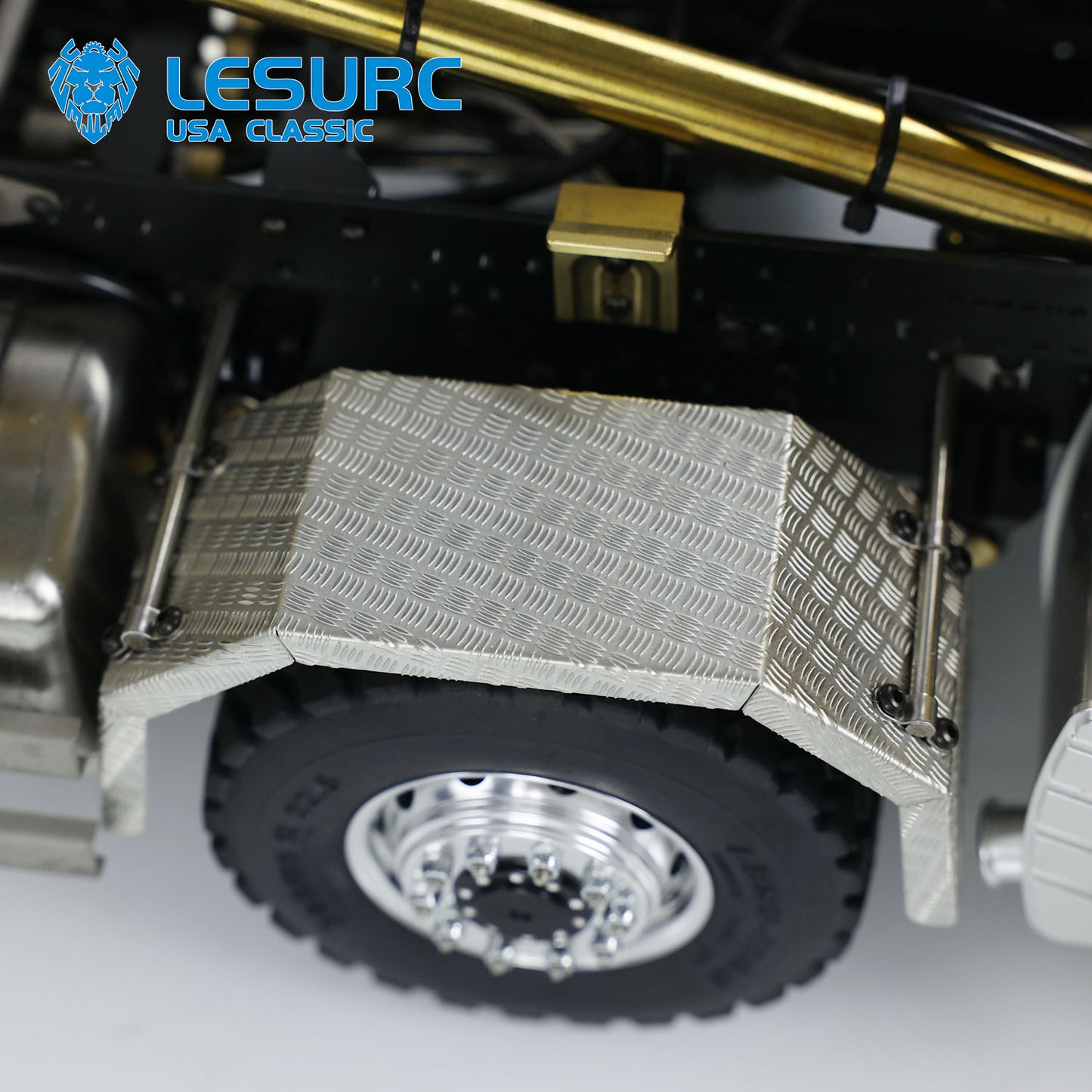 LESU 1/14 8x8 Hydraulic RC Dump Truck Roll On/Off Truck Metal Waste Bin Bucket Tipper Car I6S Radio Control