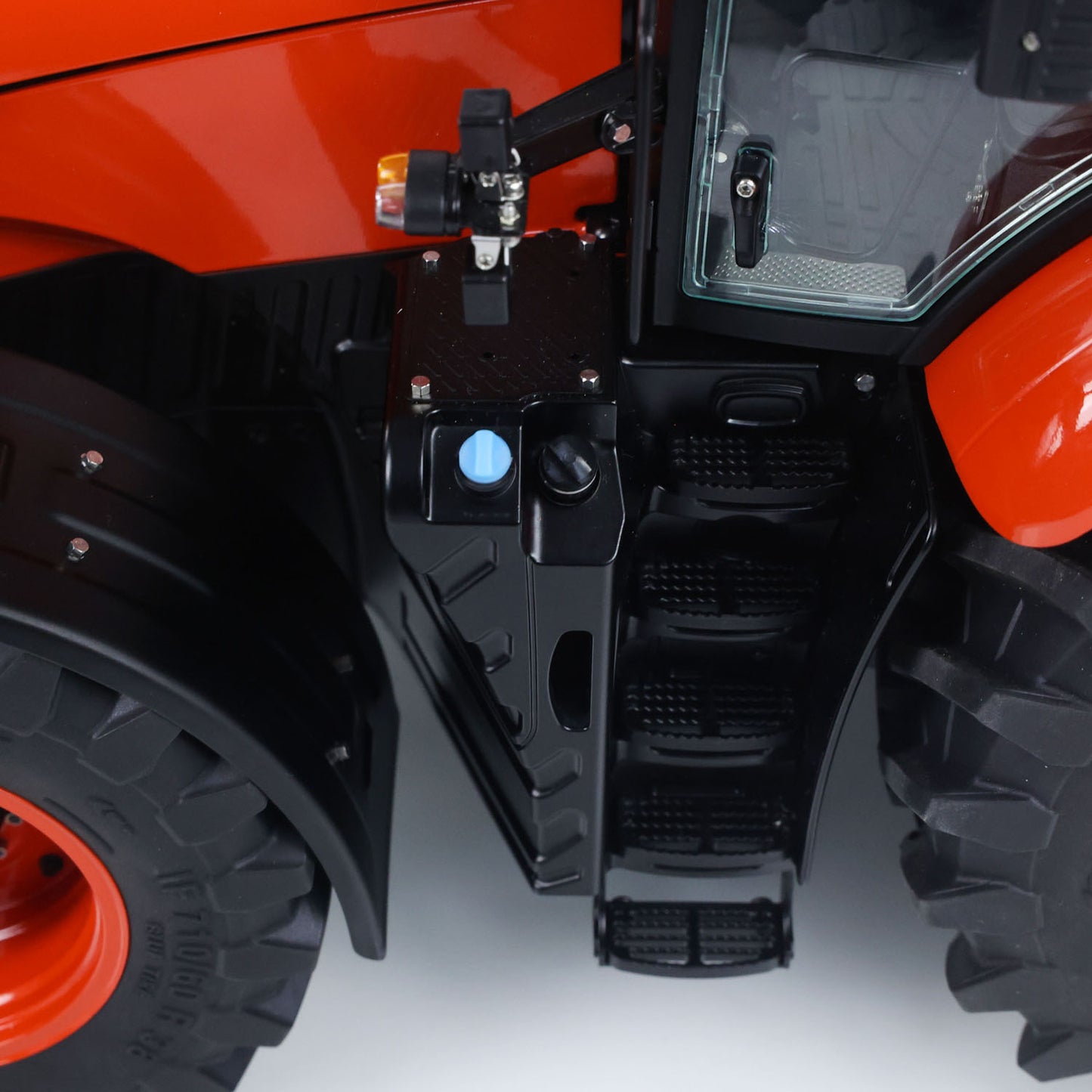 LESU Metal 4x4 1/14 RC Tractor Truck AOUE 1050 K500 Seedbed Pre-sowing Soil Preparation Planter Plough Hydraulic Agricultural Vehicles Frsky PL18EV Lite
