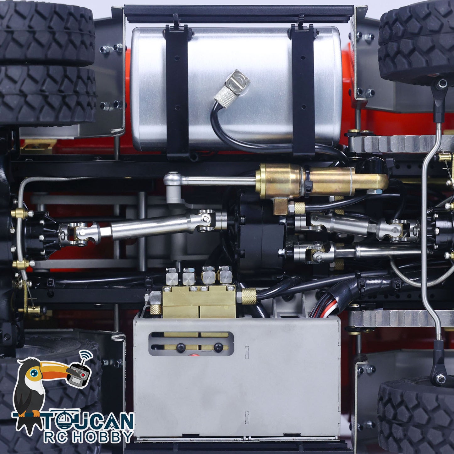 1/14 LESU Remote Control Hydraulic Roll on Off Dumper Truck TGS 8*8 RC Engineering Vehicle Tipper Model With 5 PC Servos