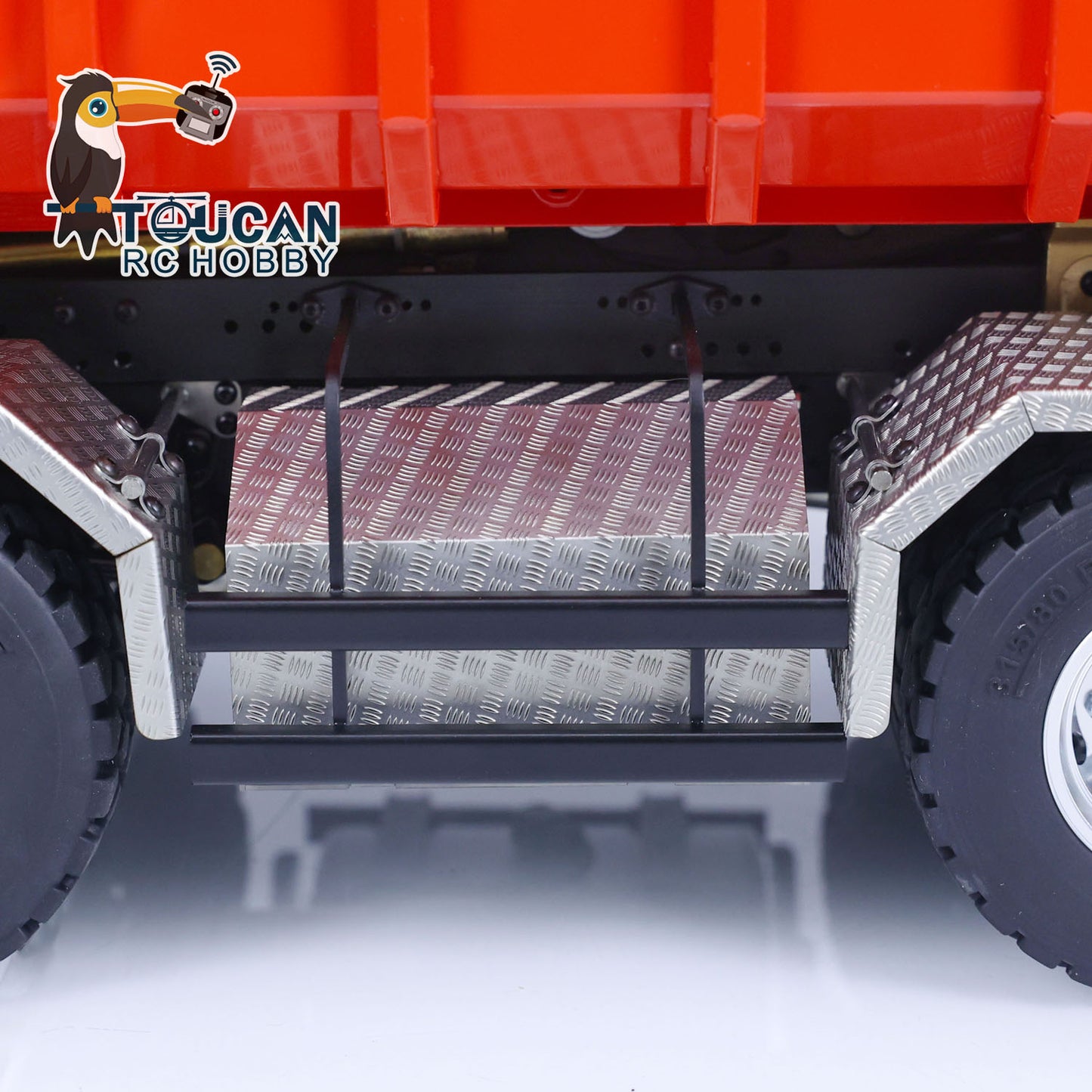1/14 LESU Remote Control Hydraulic Roll on Off Dumper Truck TGS 8*8 RC Engineering Vehicle Tipper Model With 5 PC Servos