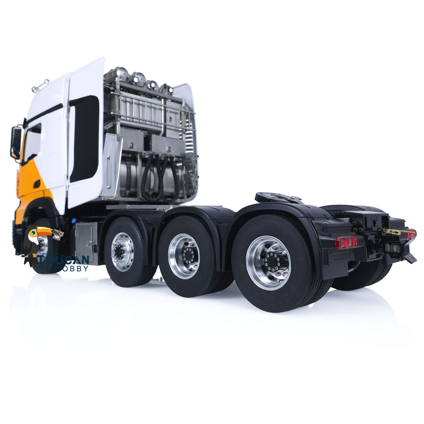 LESU 1/14 Heavy-duty Metal Chassis RC Highline Tractor Truck for DIY 3363 1851 Radio Control Car 3 Speed Gearbox Light Sound