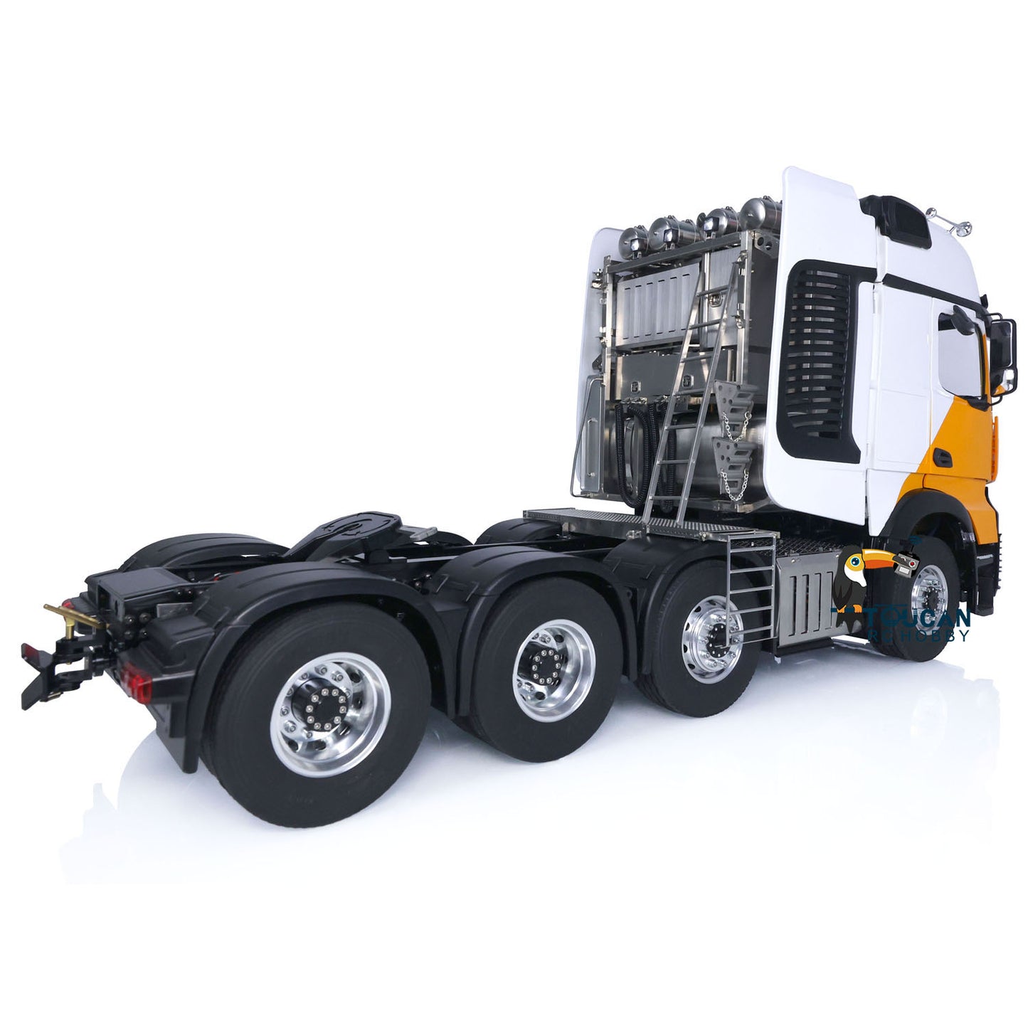 LESU 1/14 Heavy-duty Metal Chassis RC Highline Tractor Truck for DIY 3363 1851 Radio Control Car 3 Speed Gearbox Light Sound