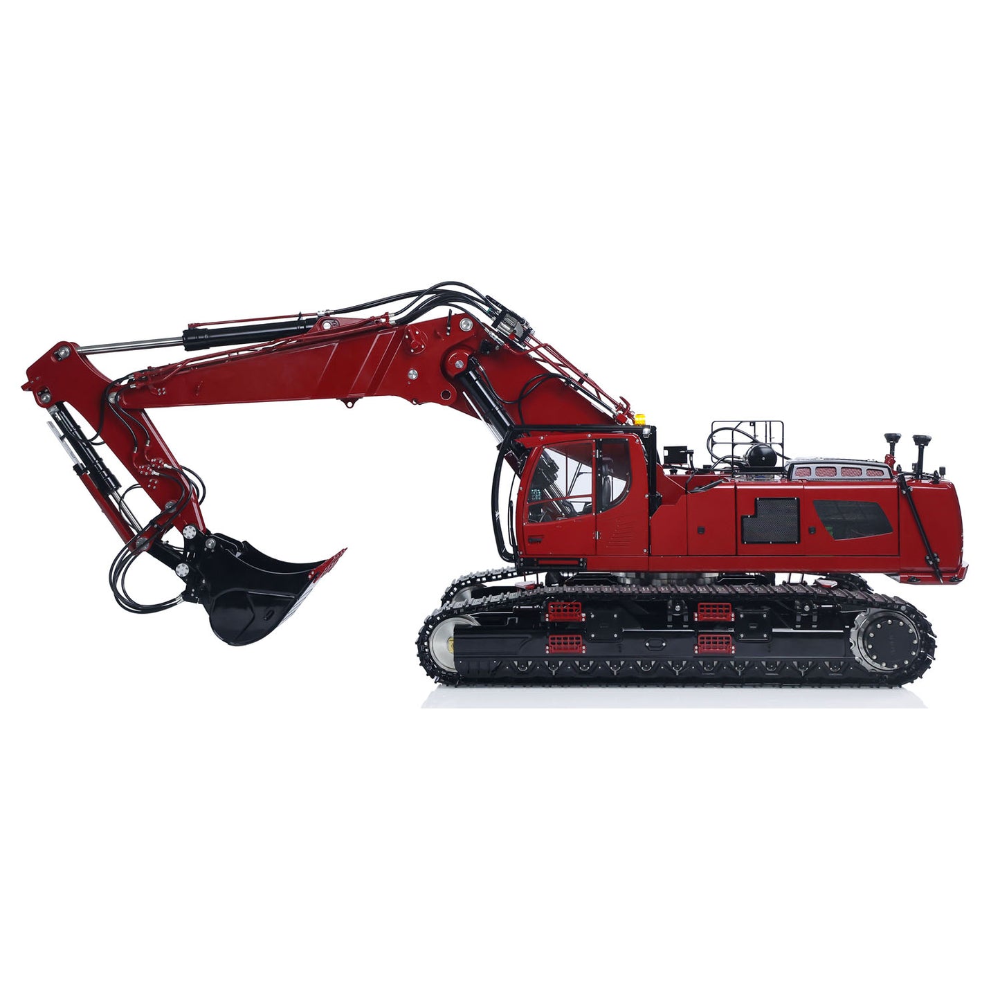 LESU LR960 Remote Control Digger 1/14 RC Full Hydraulic Excavator RTR Construction Vehicle Light Sound Smoke Unit Frsky XE Radio