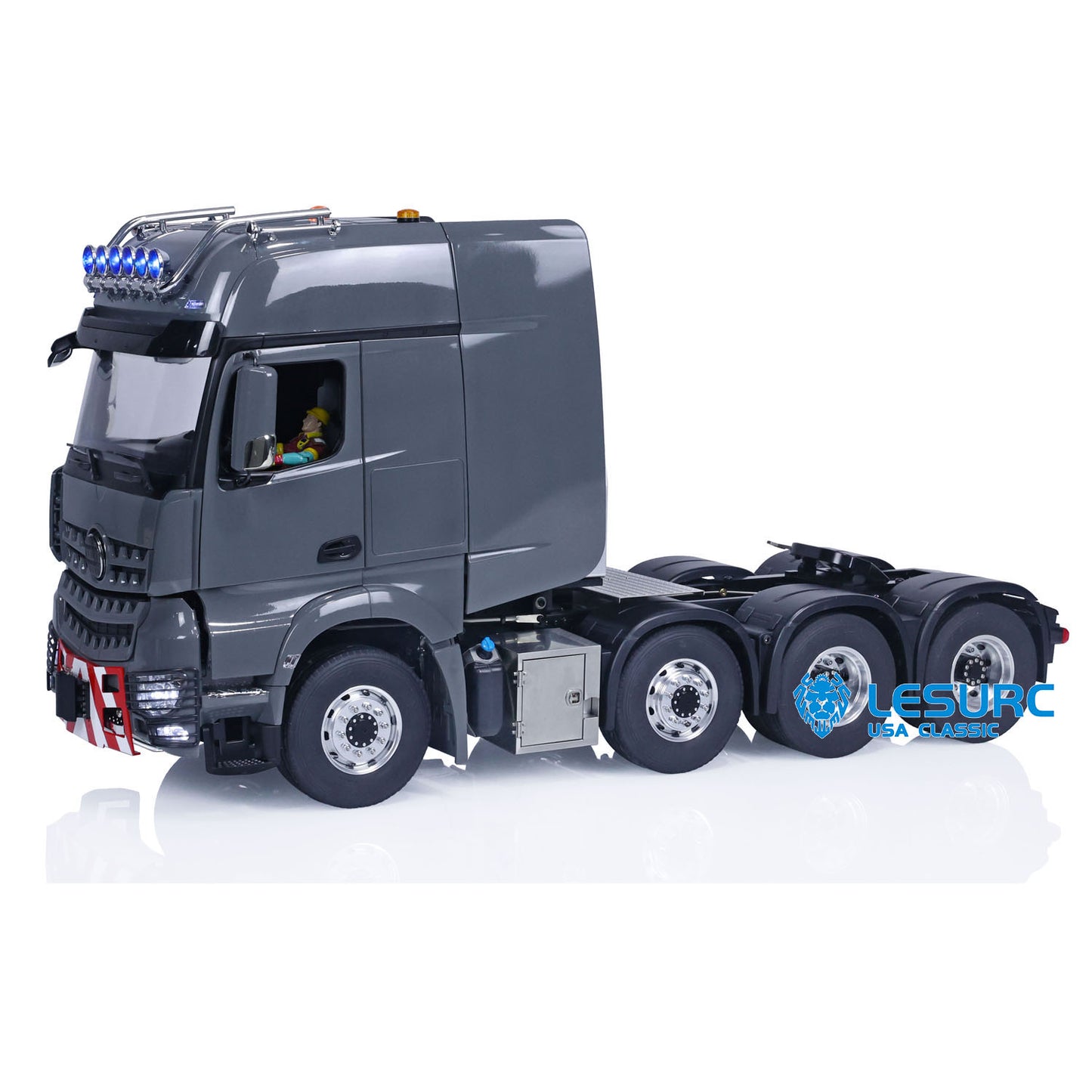 LESU 1:14 RC Tractor Truck Remote Controlled Car Painted Assembled Metal Chassis Hobby Model 1851 3363 Optional Versions