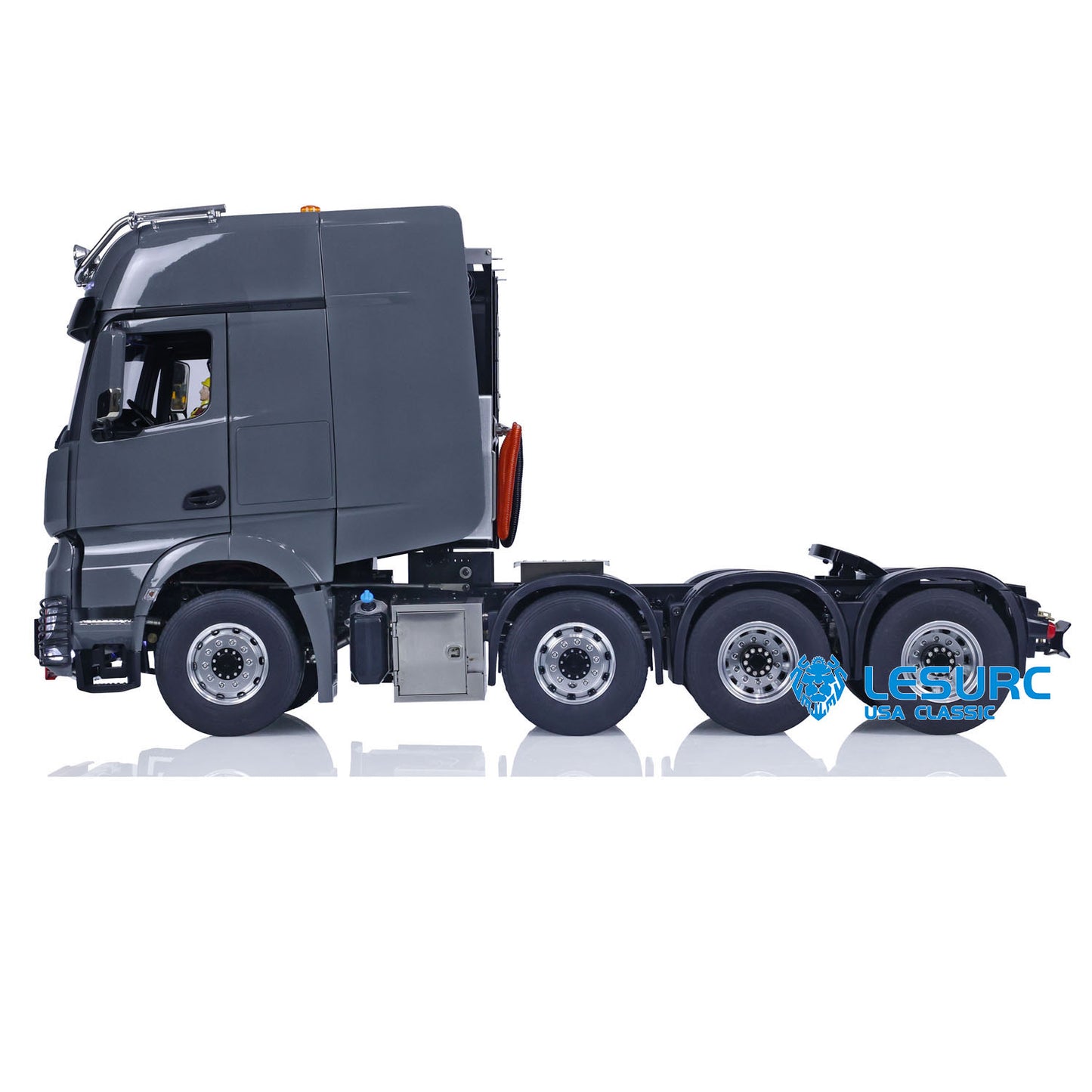 LESU 1:14 RC Tractor Truck Remote Controlled Car Painted Assembled Metal Chassis Hobby Model 1851 3363 Optional Versions