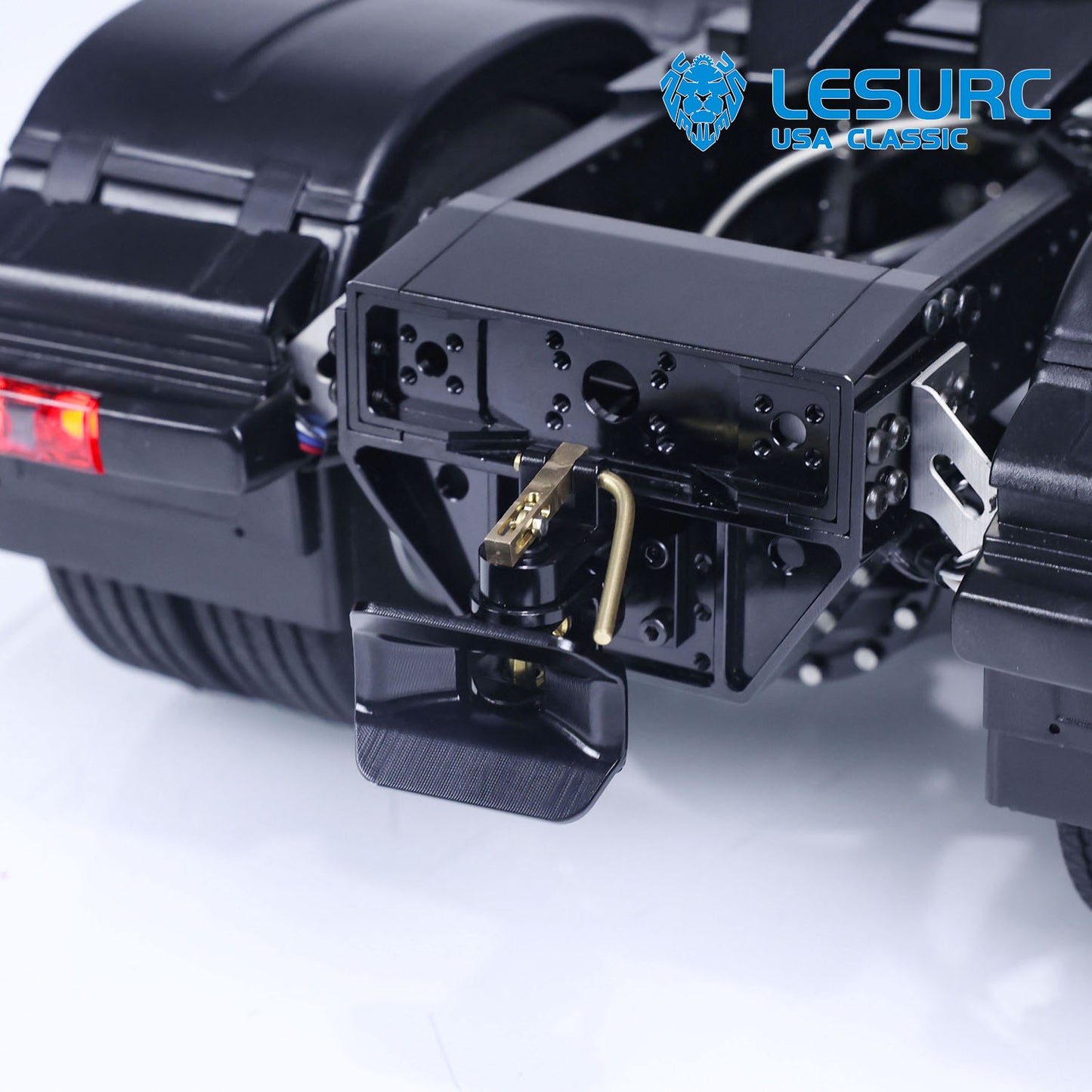 LESU 1:14 RC Tractor Truck Remote Controlled Car Painted Assembled Metal Chassis Hobby Model 1851 3363 Optional Versions