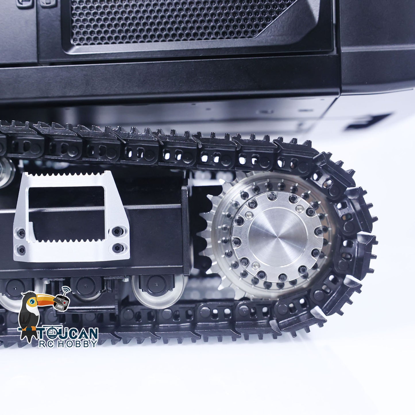1/14 Metal LESU Remote Control Hydraulic Tracked Excavator LR945 B0016 Vehicle Model Bumper Guardrail Quick Release DIY Parts