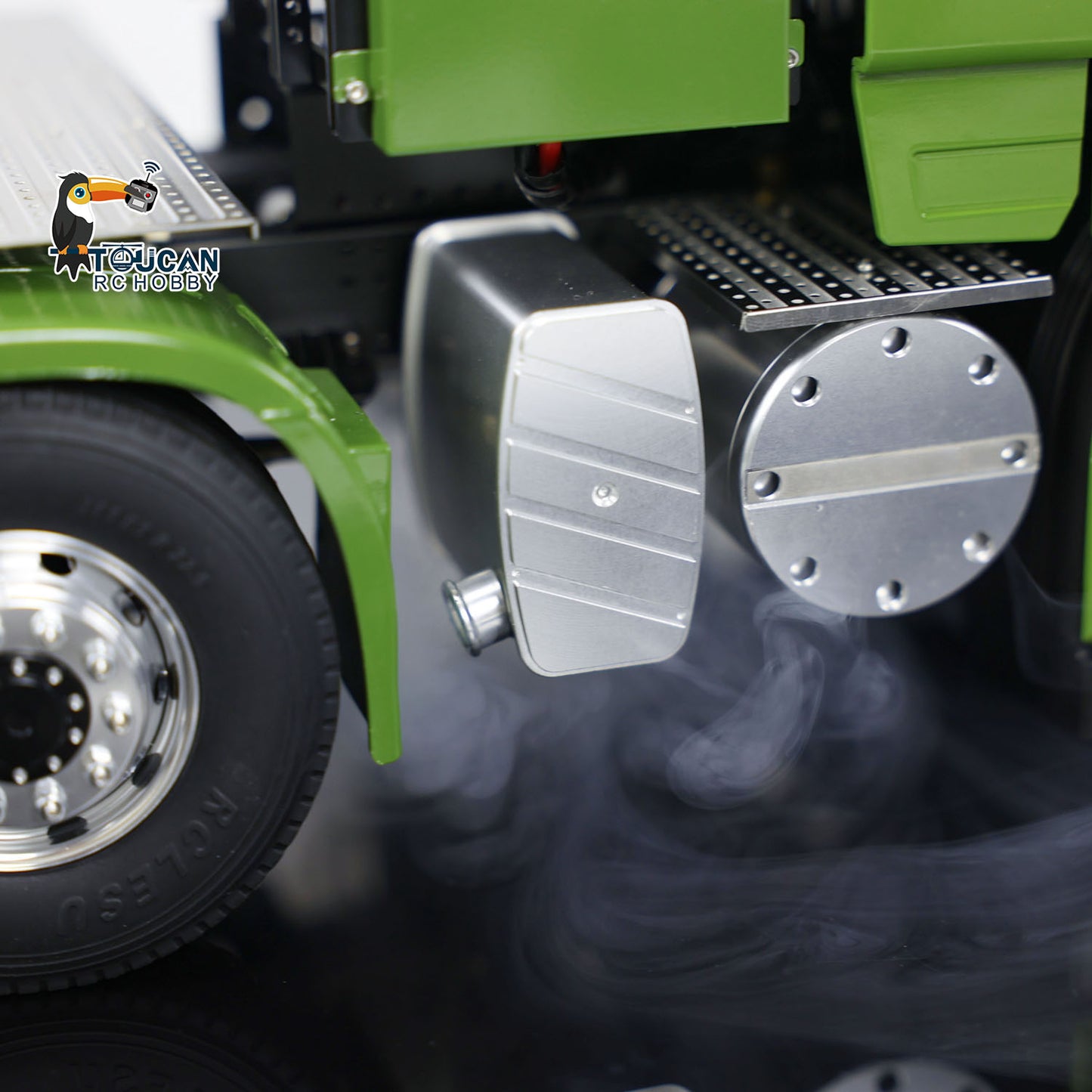 LESU 1/14 8X8 Metal Chassis RC Tractors Trucks RTR Radio Controlled Simulation Car Smoke Unit Hobby Models G-6057
