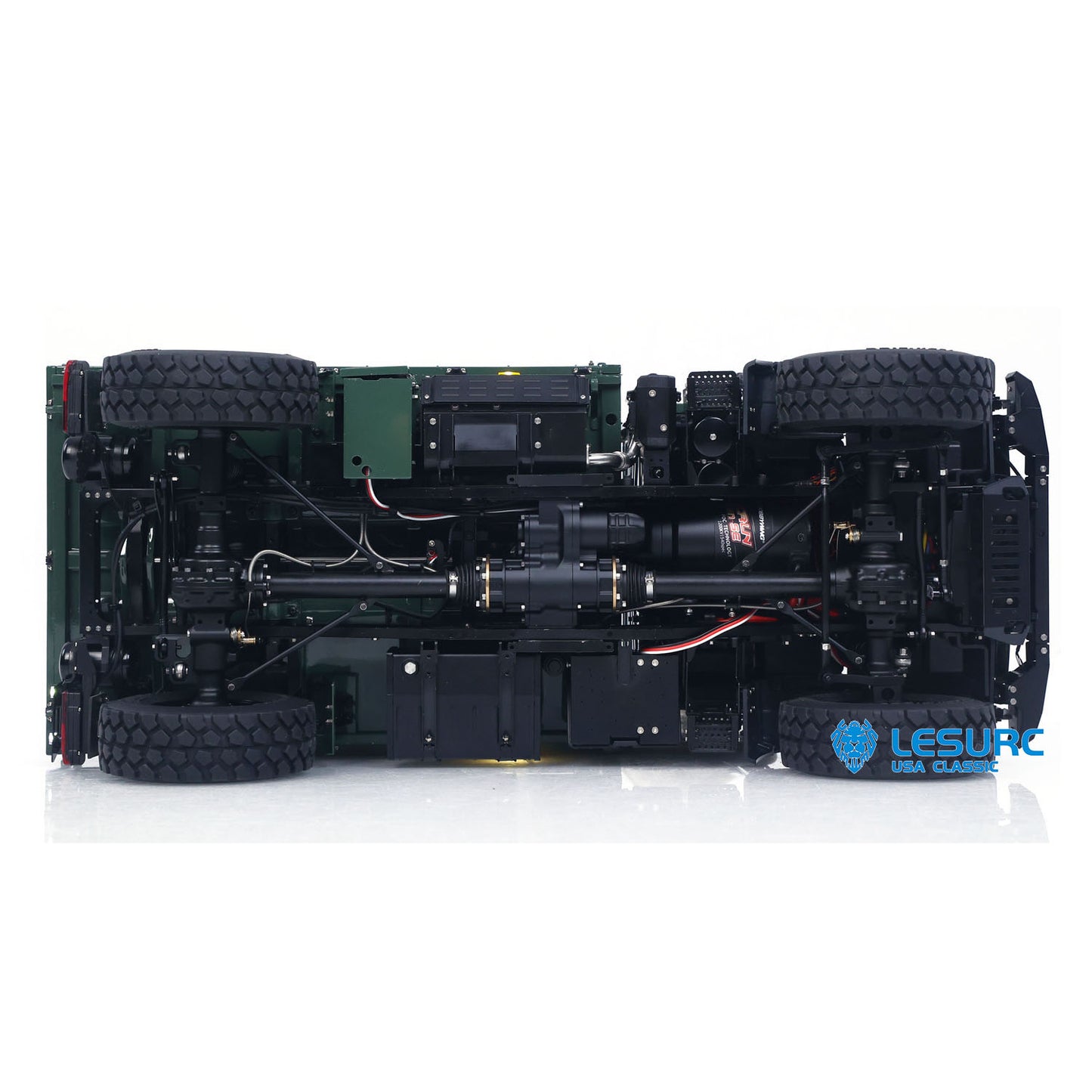 LESU U4023 1/14 Metal RC Off Road Car MT44023 Remote Control Crawler ATV Sound System Wheel Reduction Axle Lock 3Speed Gearbox