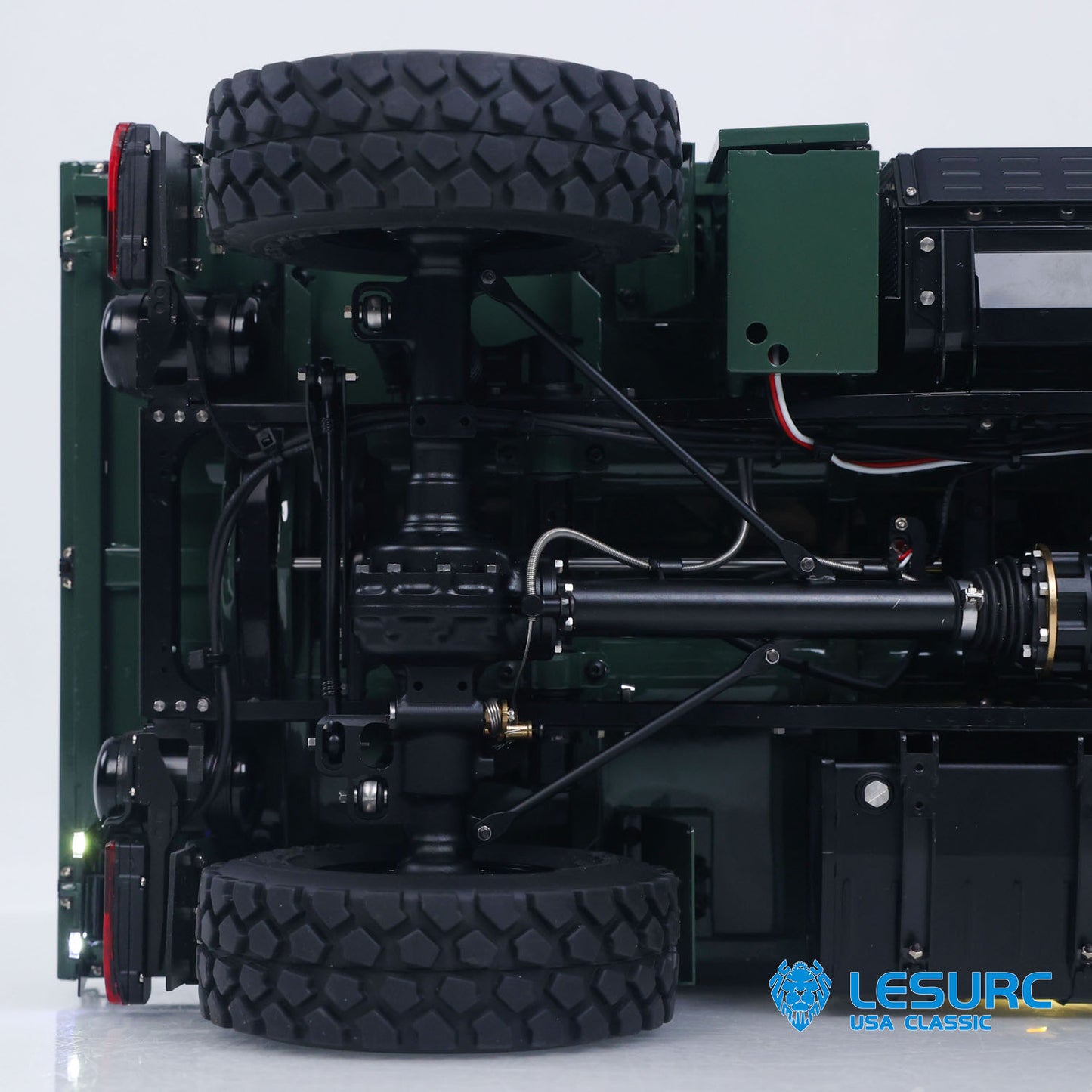 LESU U4023 1/14 Metal RC Off Road Car MT44023 Remote Control Crawler ATV Sound System Wheel Reduction Axle Lock 3Speed Gearbox