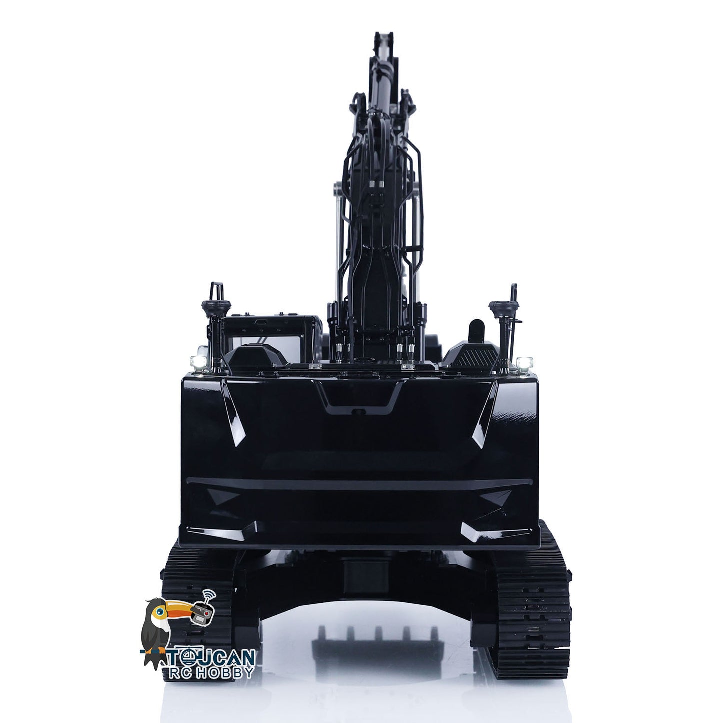 1/14 Metal LESU LR945 Remote Control Hydraulic Tracked Excavator Ready To Run Engineering Car Model With 7TH Reversing Valve