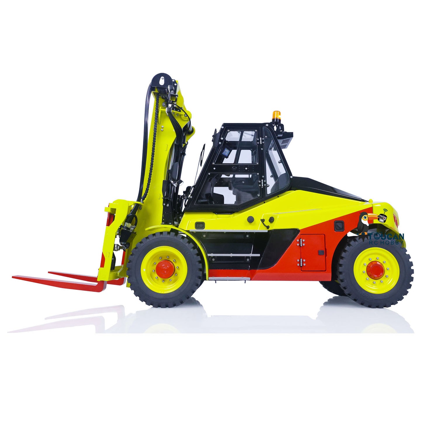 LESU 1/14 Heavy RC Hydraulic Fork Lift Aoue-LD160S With ST8 Radio System SR12 Reversing E350 Charger Remote Control Vehicle Model
