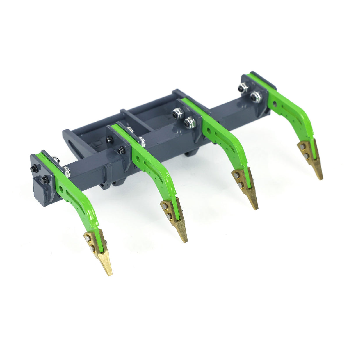 11.11 Flash Sale LESU Metal Fork Bucket Sweeper Brush Cleaner Ripper Scarifier Hay Clamp for 1/14 RC Hydraulic Skid Steer Loader DIY Model B0008 A0008