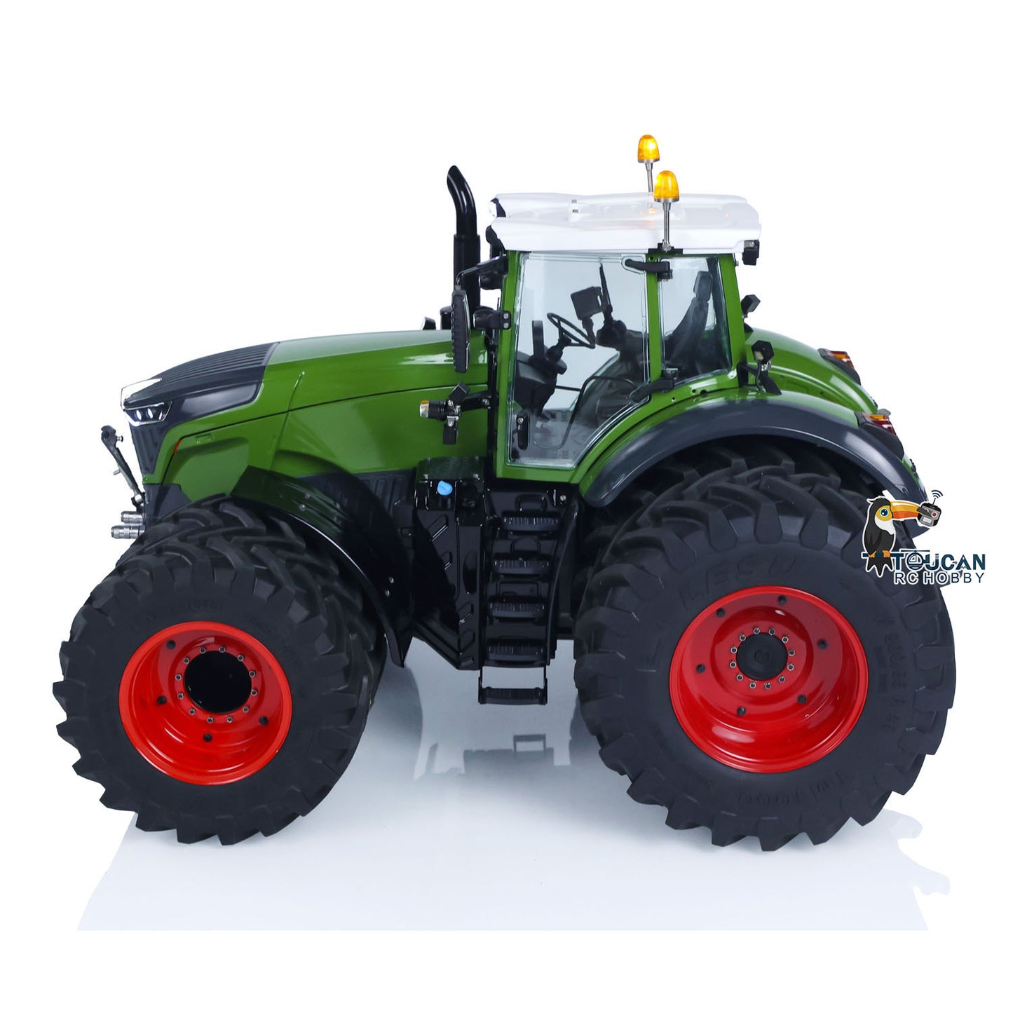 LESU Metal 4x4 1/14 Hydraulic RC Tractor AOUE 1050 Double Wheel With XELite Radio System New Agricultural Vehicles Model
