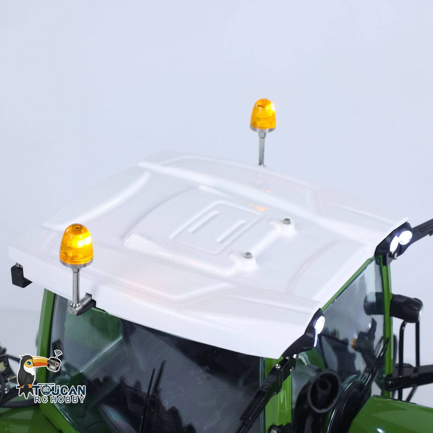 Double Wheeled Brand New LESU AOUE 1050 4x4 1/14 Metal Hydraulic RC Tractor Car Light Smoking Simulation Sound Radio Controlled Farm Truck