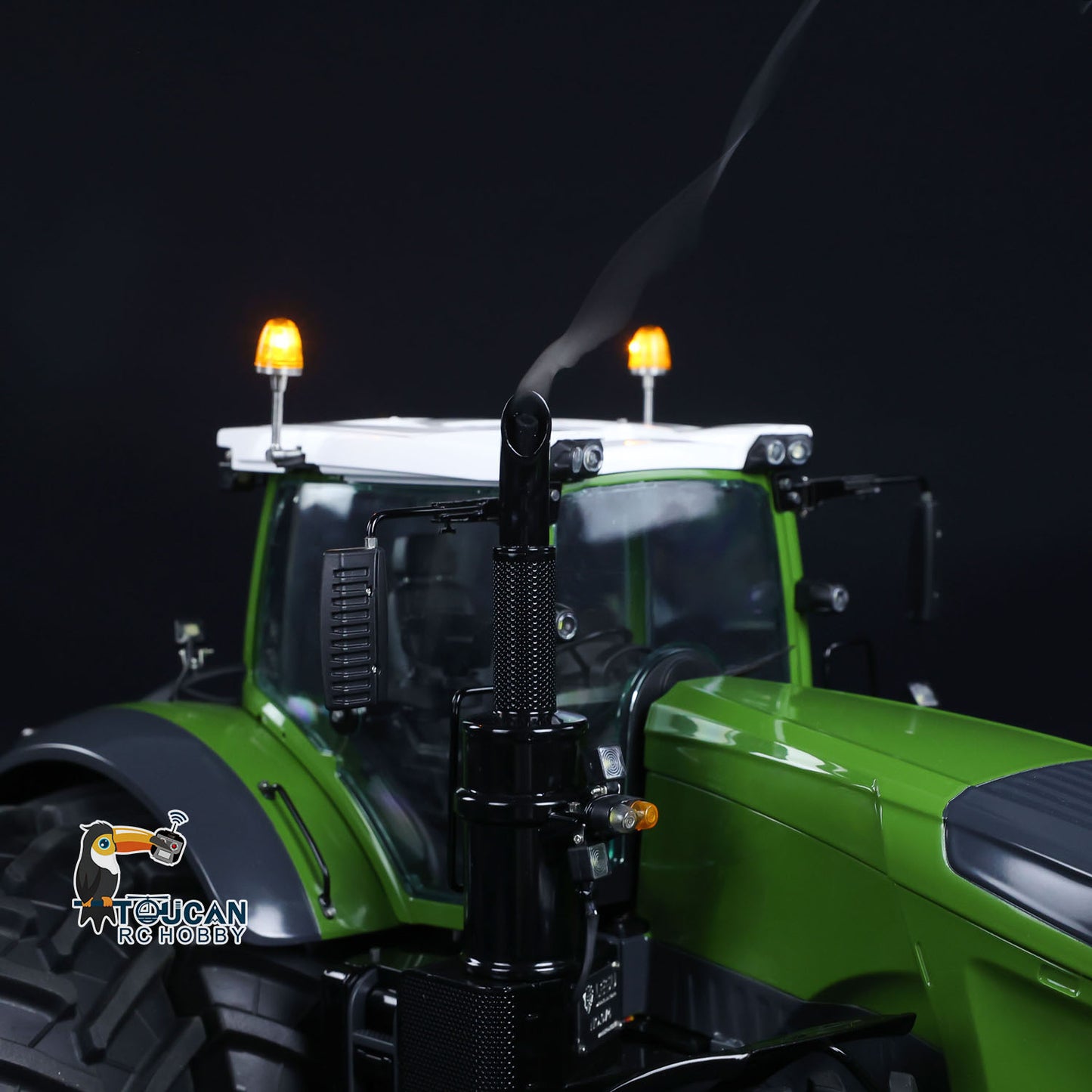 LESU Metal 4x4 1/14 Hydraulic RC Tractor AOUE 1050 Double Wheel With XELite Radio System New Agricultural Vehicles Model