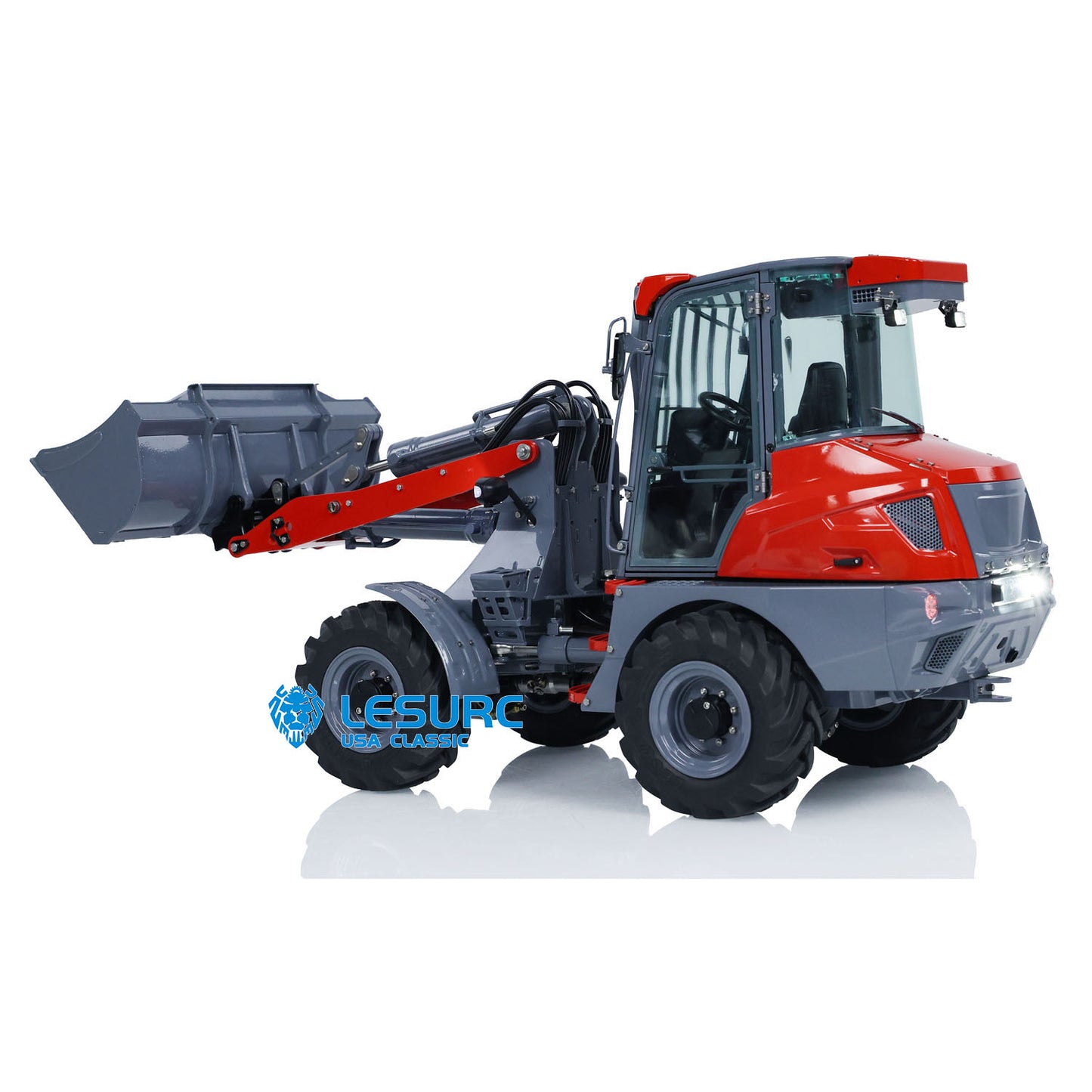 LESU 1/14 AOUE-MCL8 Hydraulic RC Loader Remote Control Construction Vehicles Painted Assembled ESC Servo Motor