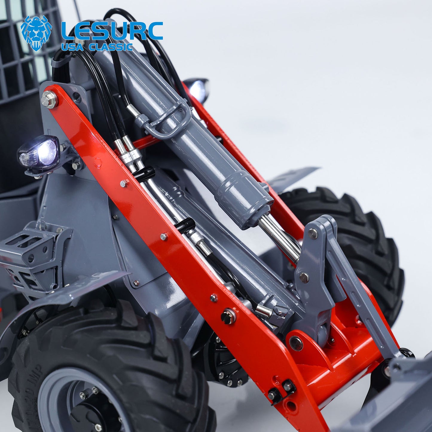 LESU 1/14 AOUE-MCL8 Hydraulic RC Loader Remote Control Construction Vehicles Painted Assembled ESC Servo Motor