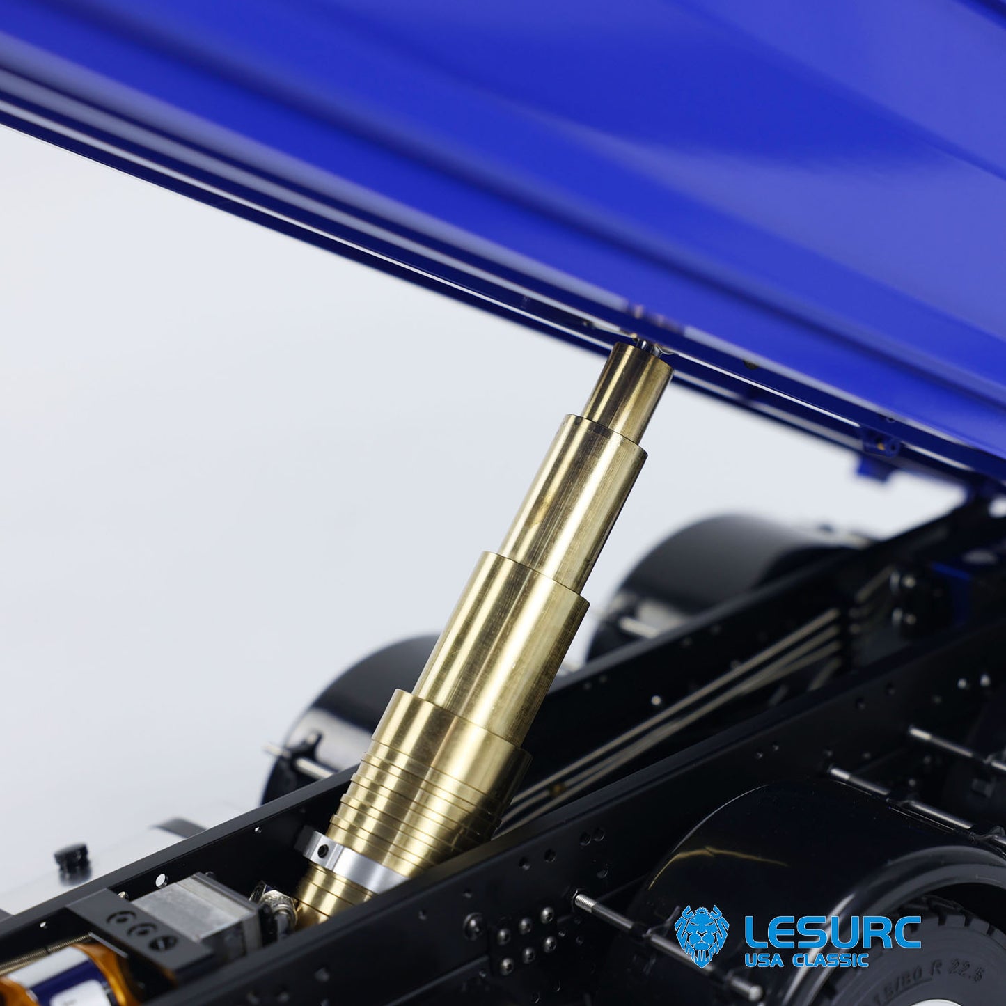 LESU 1/14 8x8 Metal Hydraulic RC Dump Truck 20130011 RTR Tipper Model FlySky I6S Radio Controller Brushless Motor 2 Speed Transmission Sound System