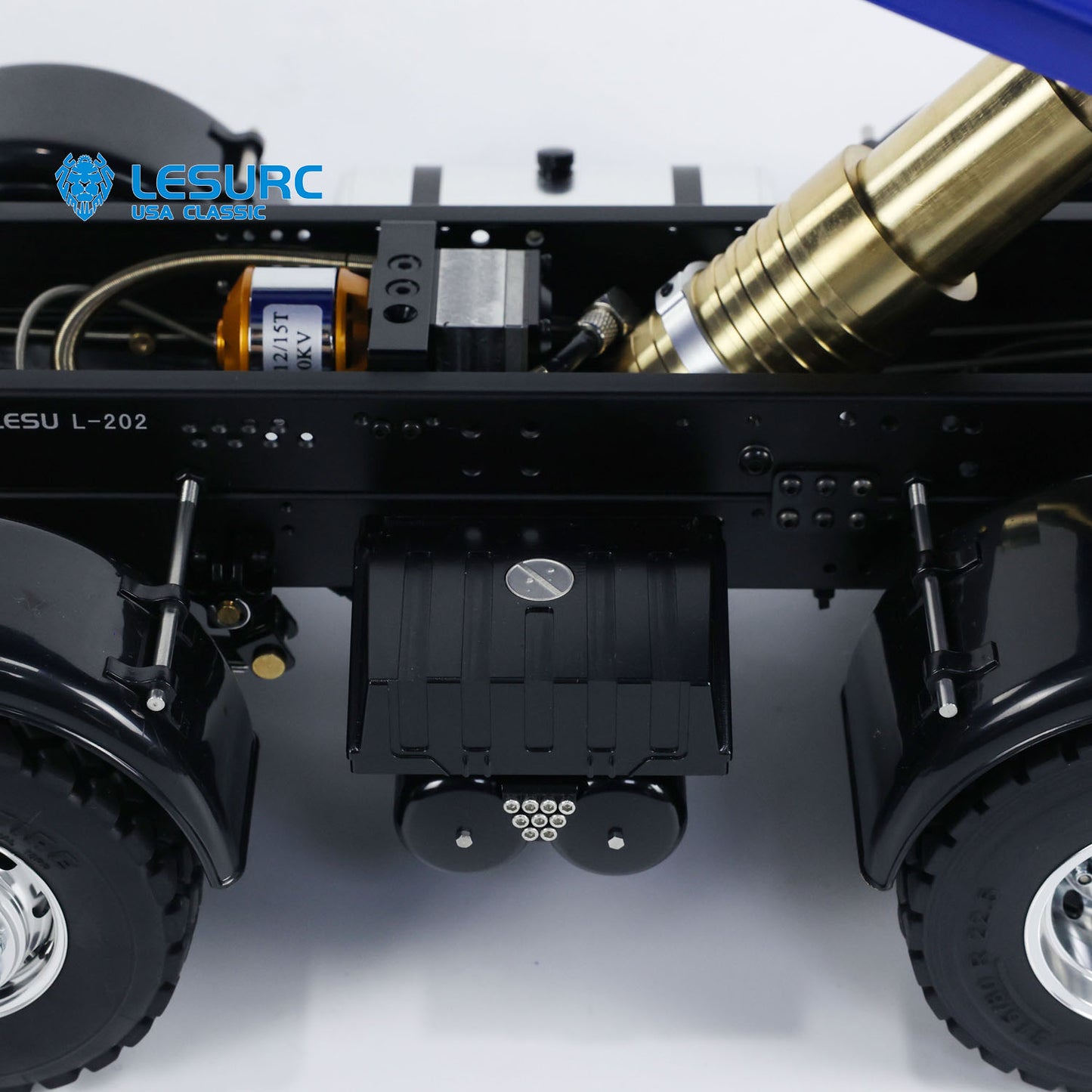 LESU 1/14 8x8 Metal Hydraulic RC Dump Truck 20130011 RTR Tipper Model FlySky I6S Radio Controller Brushless Motor 2 Speed Transmission Sound System