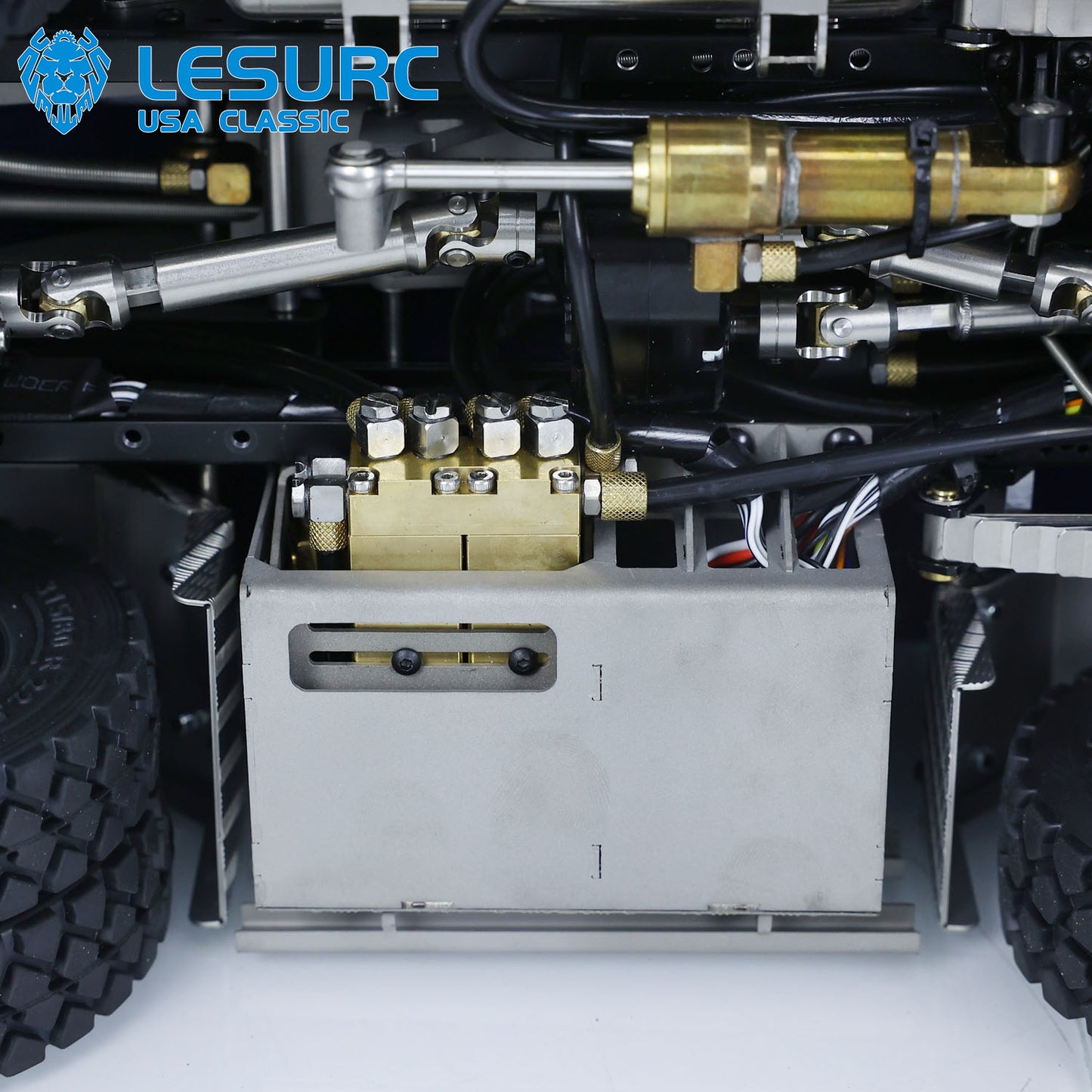 LESU K3363 Cabin 1/14 Stainless Steel 8x8 RC Hydraulic Dump Truck with 2Speed Transmission Sound Light System for Construction Vehicle Enthusiast