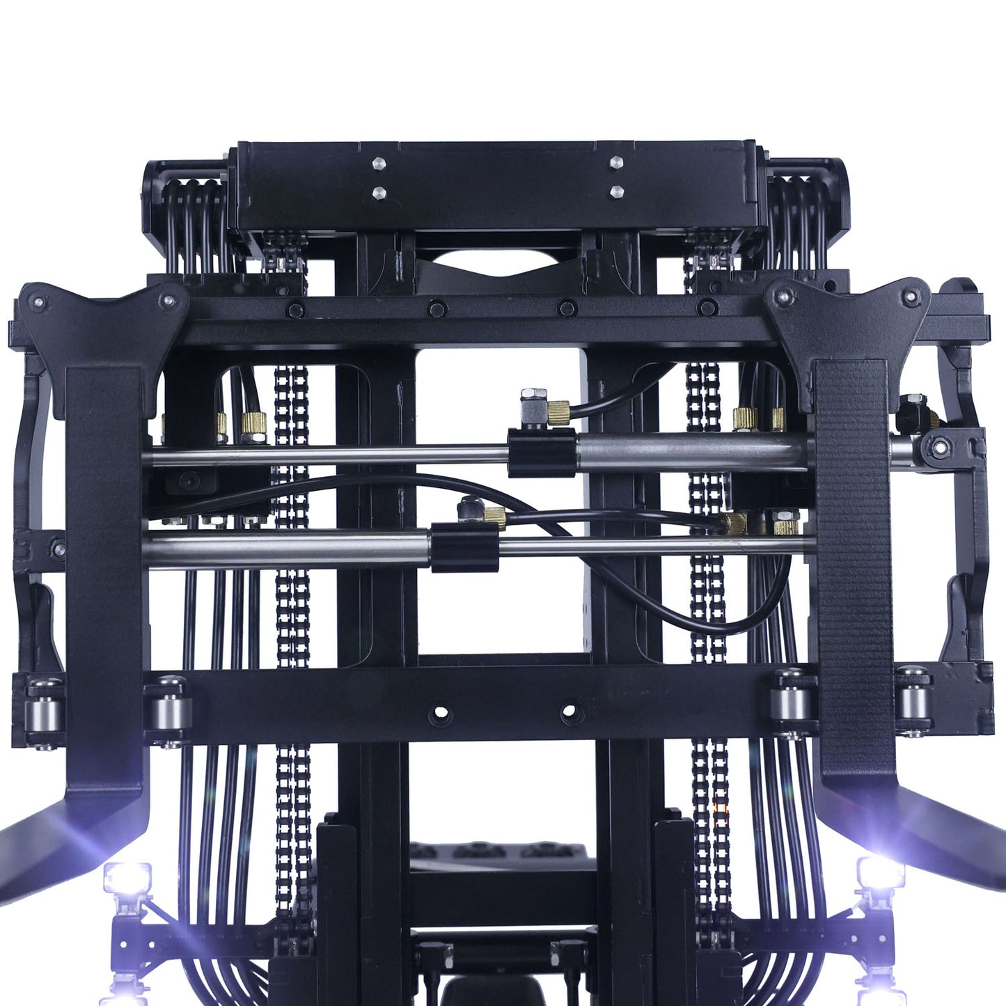 LESU 1/14 Metal RC Painted Hydraulic Forklift Aoue-LD160S Remote Control Model W/ PL18EVLite Radio Motor Servo Light Sound