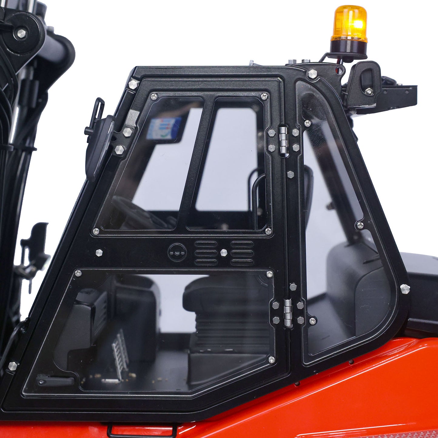 LESU 1/14 Metal RC Painted Hydraulic Forklift Aoue-LD160S Remote Control Model W/ PL18EVLite Radio Motor Servo Light Sound