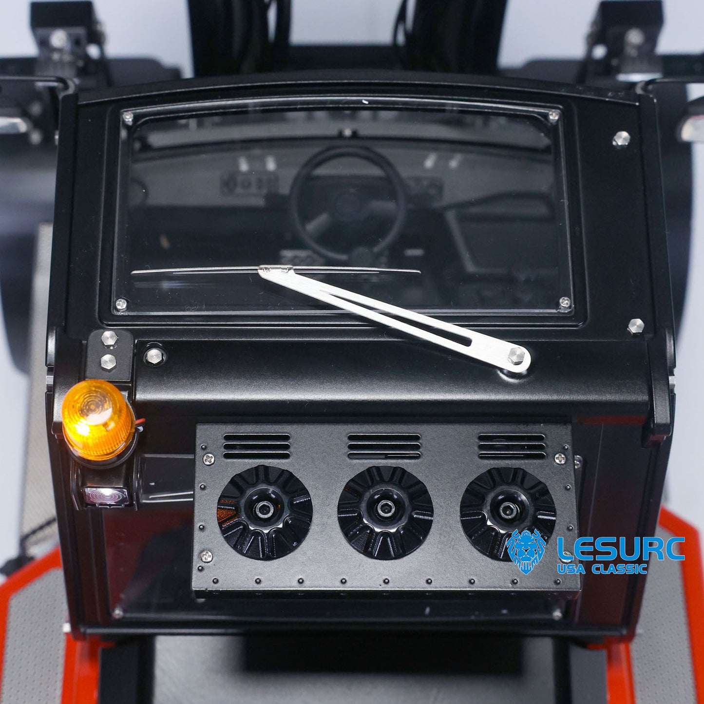 LESU AOUE LD160S 1/14 Metal Hydraulic RC Forklift FlySky ST8 Remote Controller and SR12 Receiver 6 Ways Reversing Valve Sound Light System